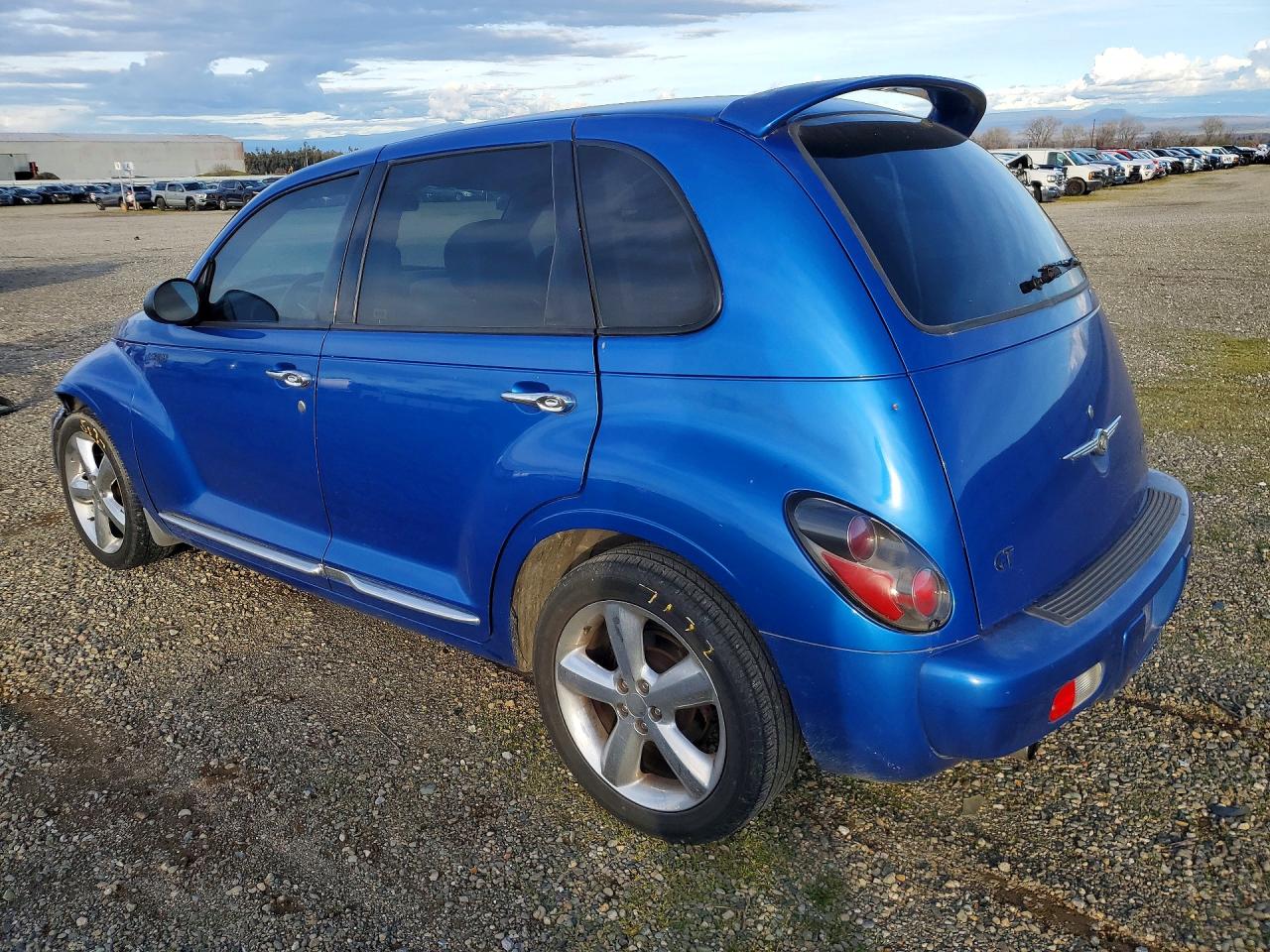2004 Chrysler Pt Cruiser Gt Blue vin: 3C8FY78GX4T240323