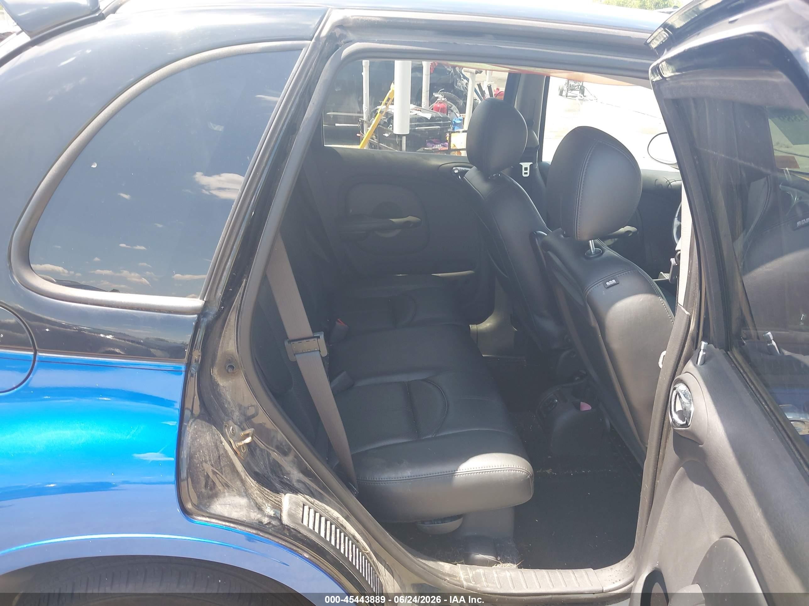 2004 Chrysler Pt Cruiser Gt Синий vin: 3C8FY78GX4T286802