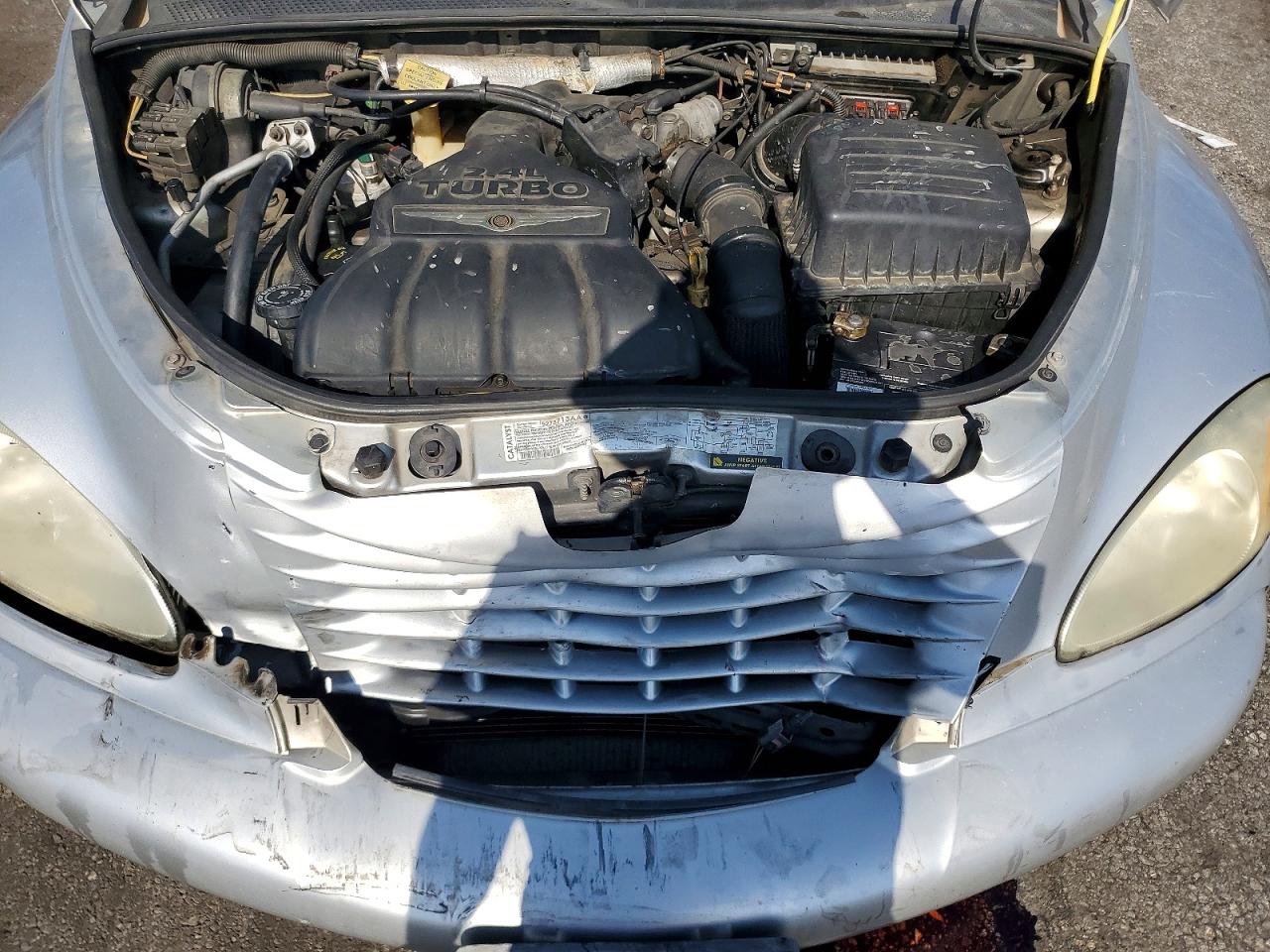 2005 Chrysler Pt Cruiser Gt Silver vin: 3C8FY78GX5T642893