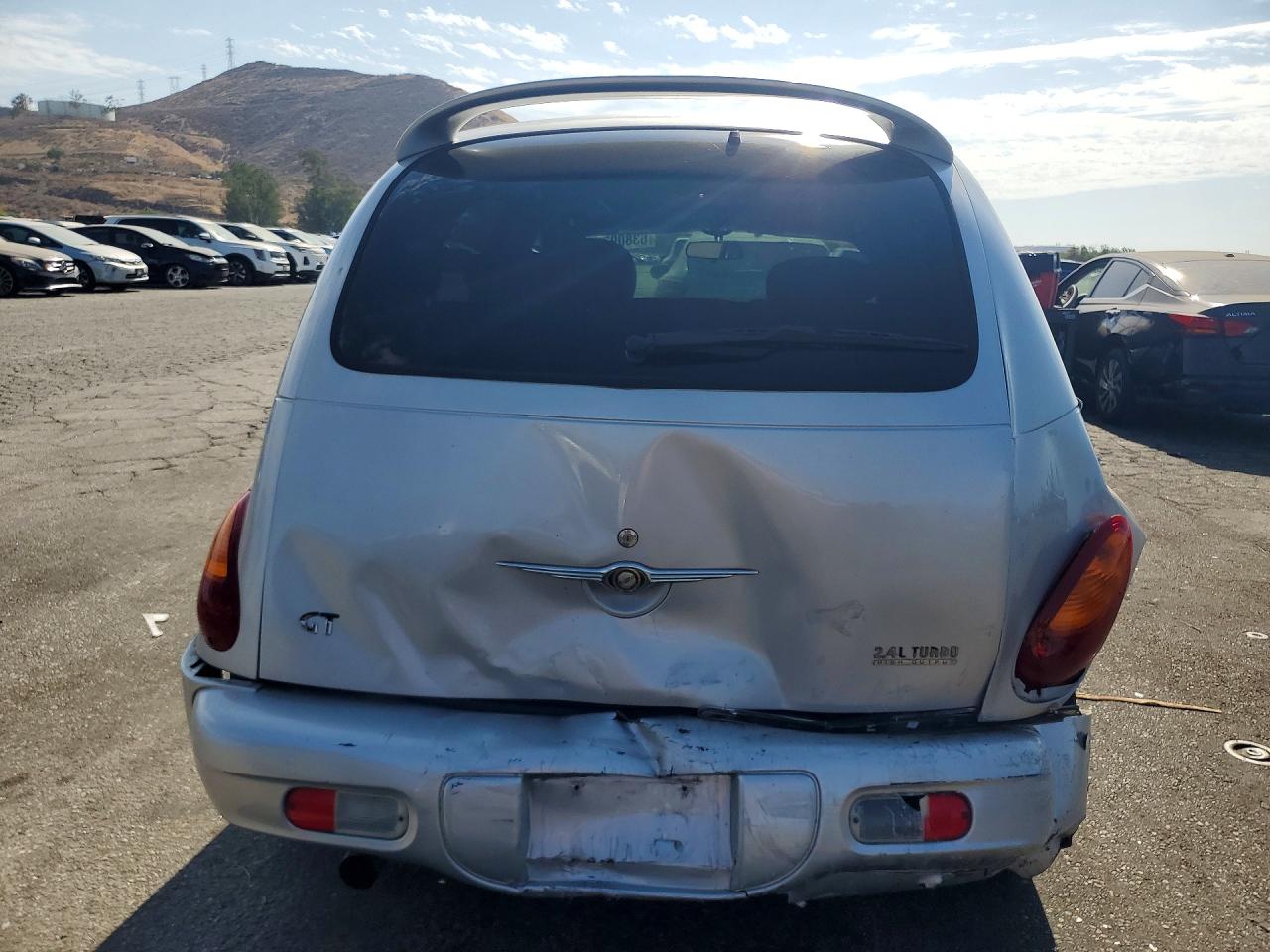 2005 Chrysler Pt Cruiser Gt Silver vin: 3C8FY78GX5T642893