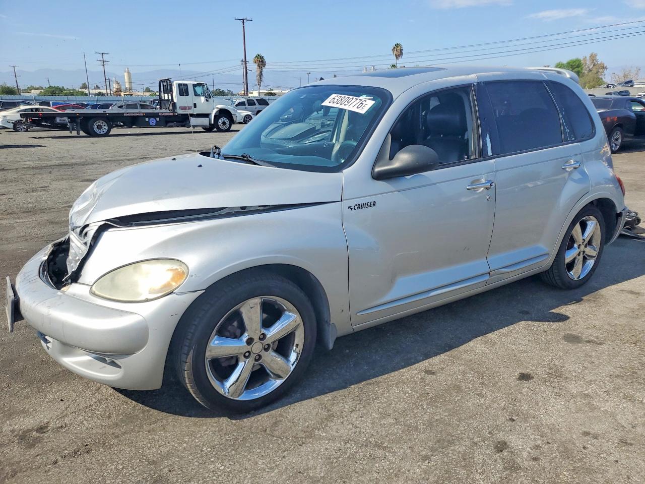 2005 Chrysler Pt Cruiser Gt Silver vin: 3C8FY78GX5T642893