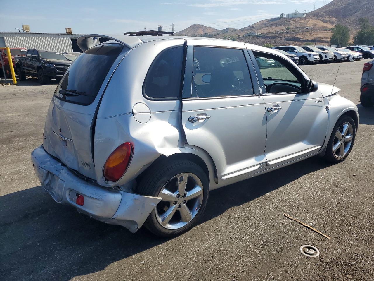 2005 Chrysler Pt Cruiser Gt Silver vin: 3C8FY78GX5T642893