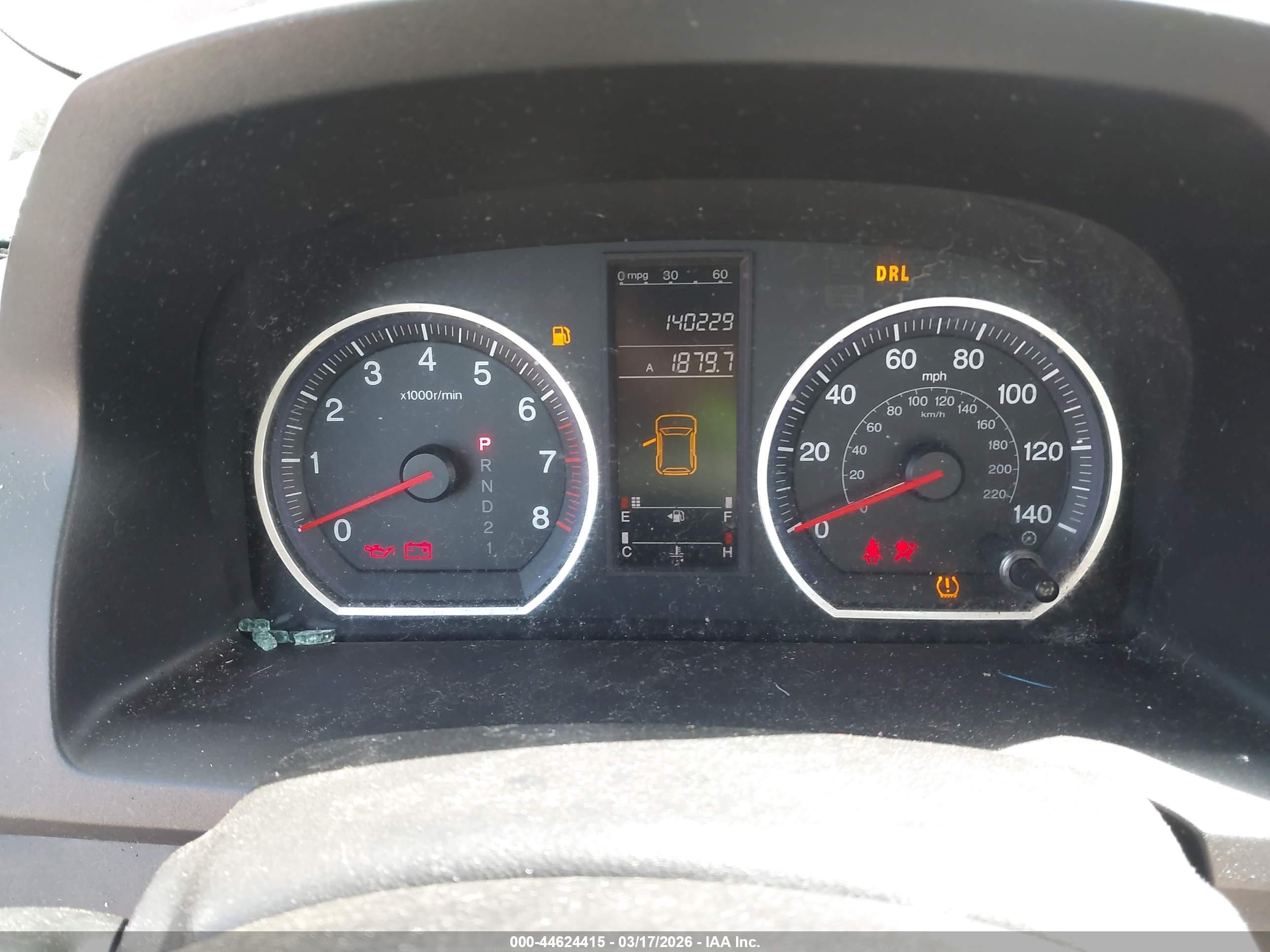 2008 Honda Cr-v Lx Red vin: 3CZRE38308G702216