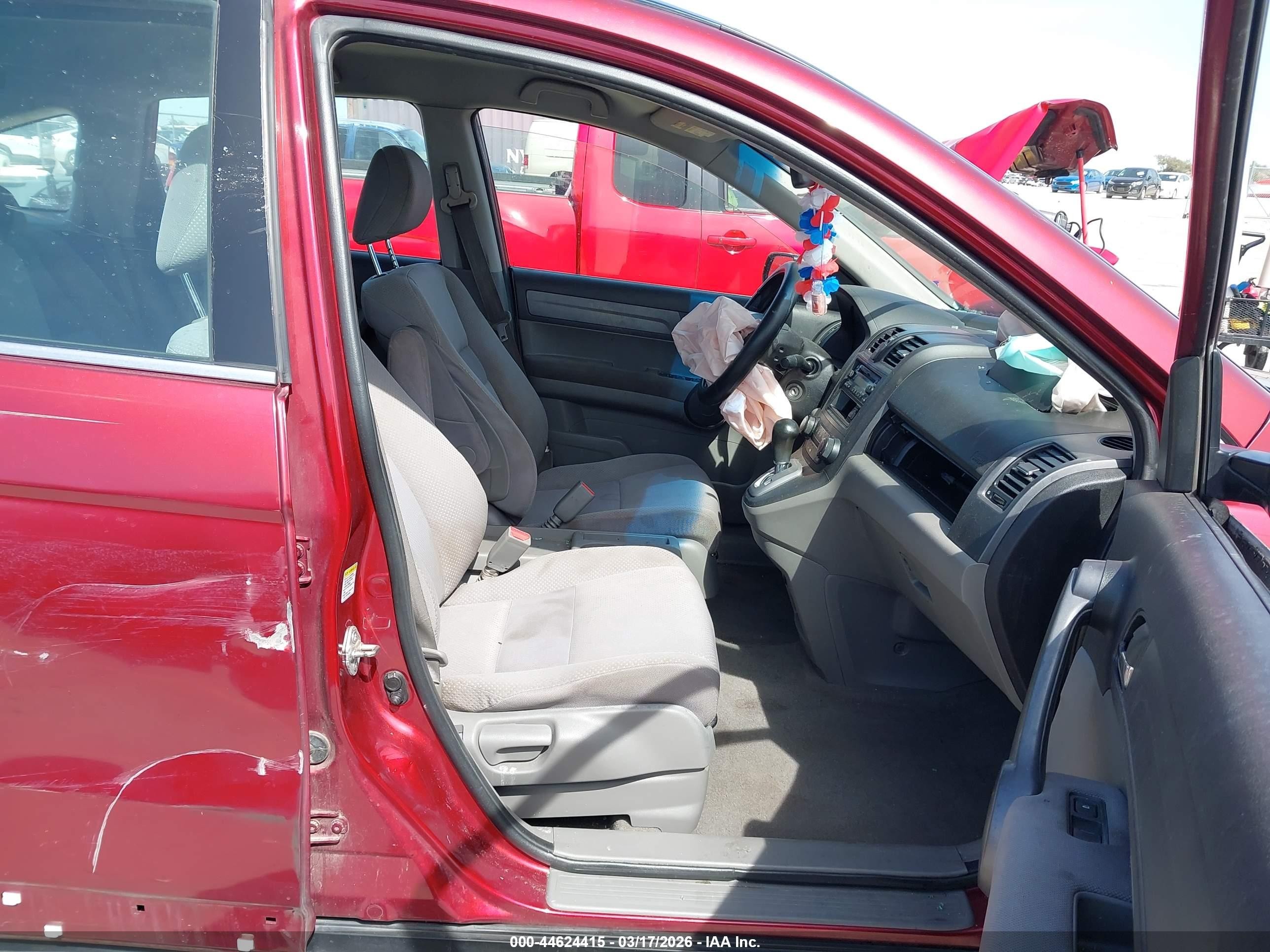 2008 Honda Cr-v Lx Red vin: 3CZRE38308G702216