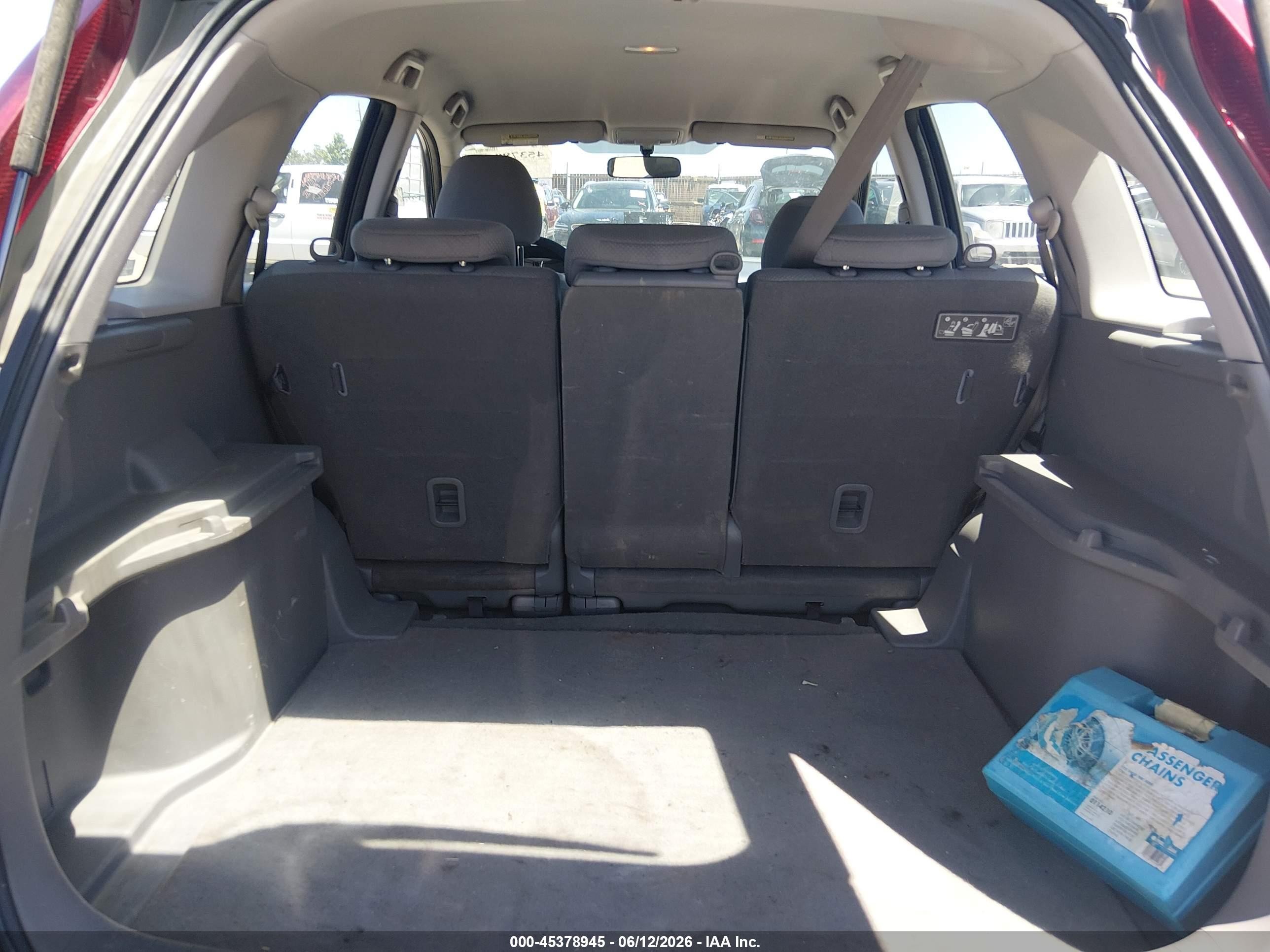 2008 Honda Cr-v Lx Blue vin: 3CZRE38308G704502