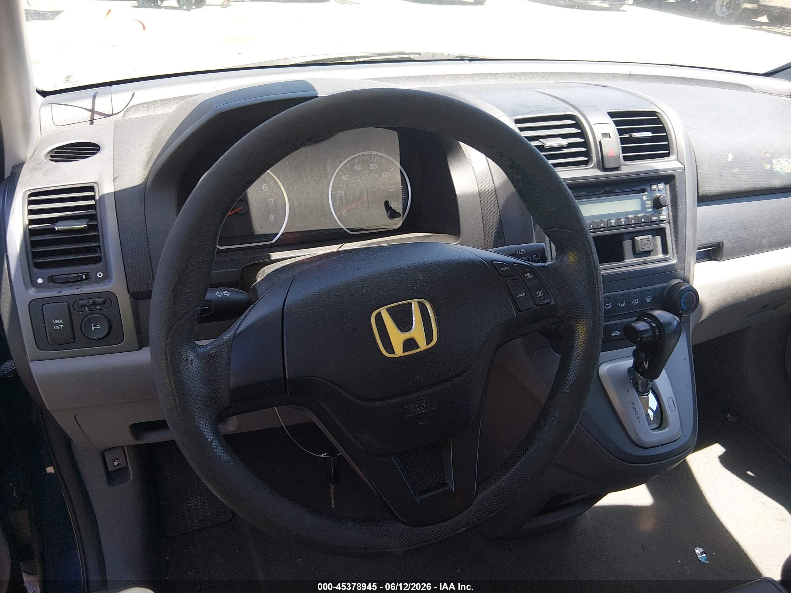 2008 Honda Cr-v Lx Blue vin: 3CZRE38308G704502