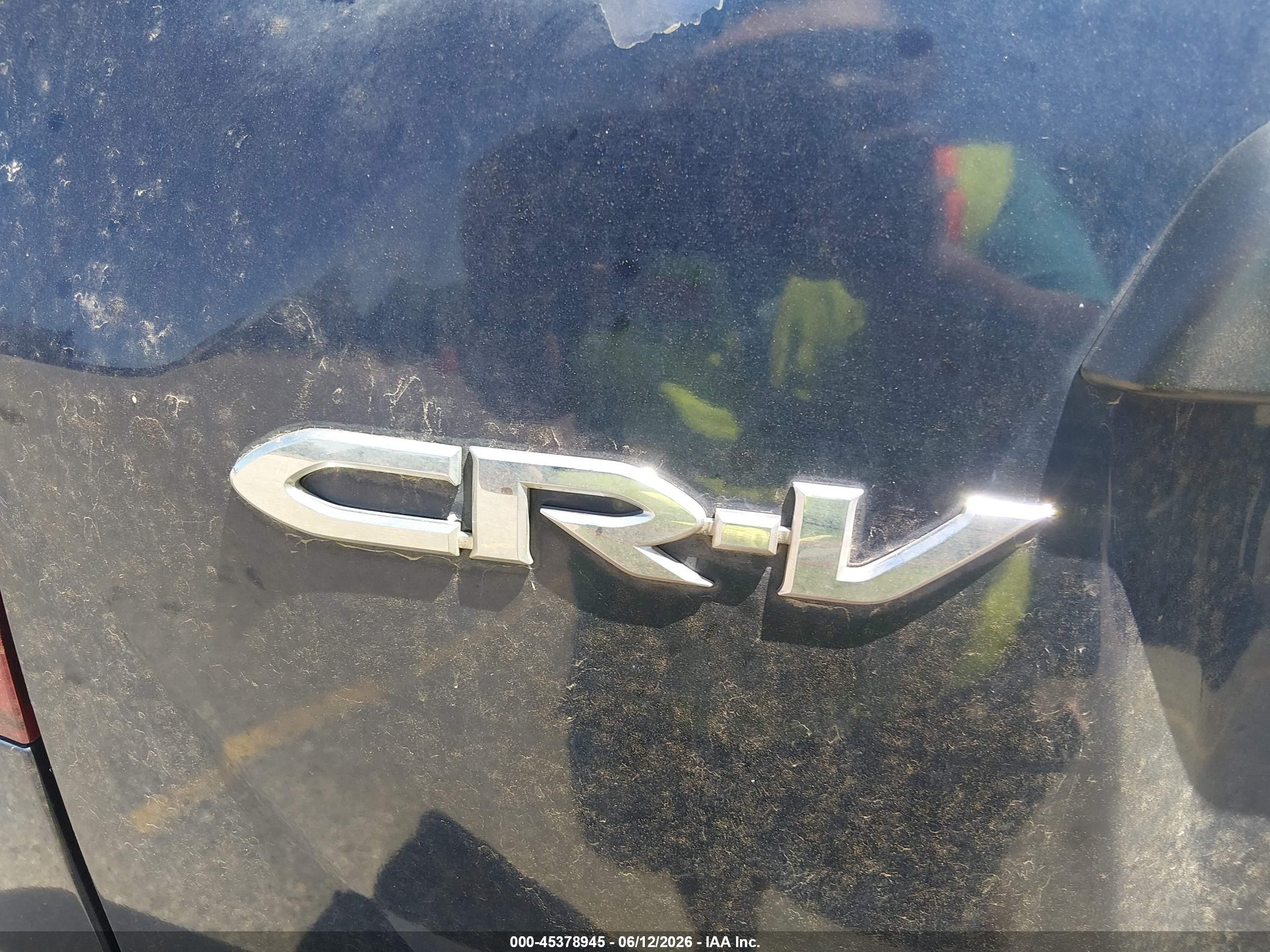 2008 Honda Cr-v Lx Blue vin: 3CZRE38308G704502