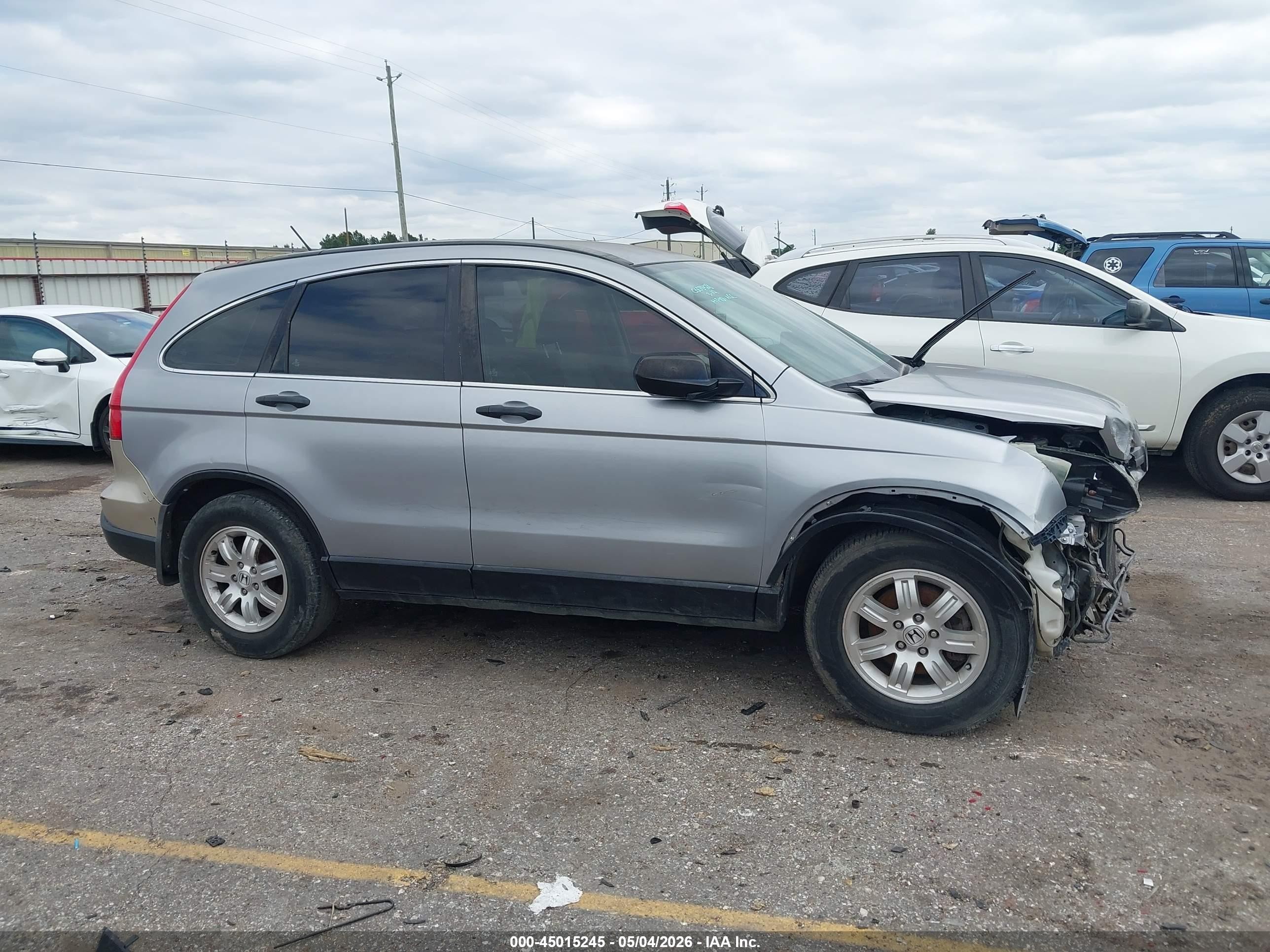 2008 Honda Cr-v Lx Silver vin: 3CZRE38308G708954