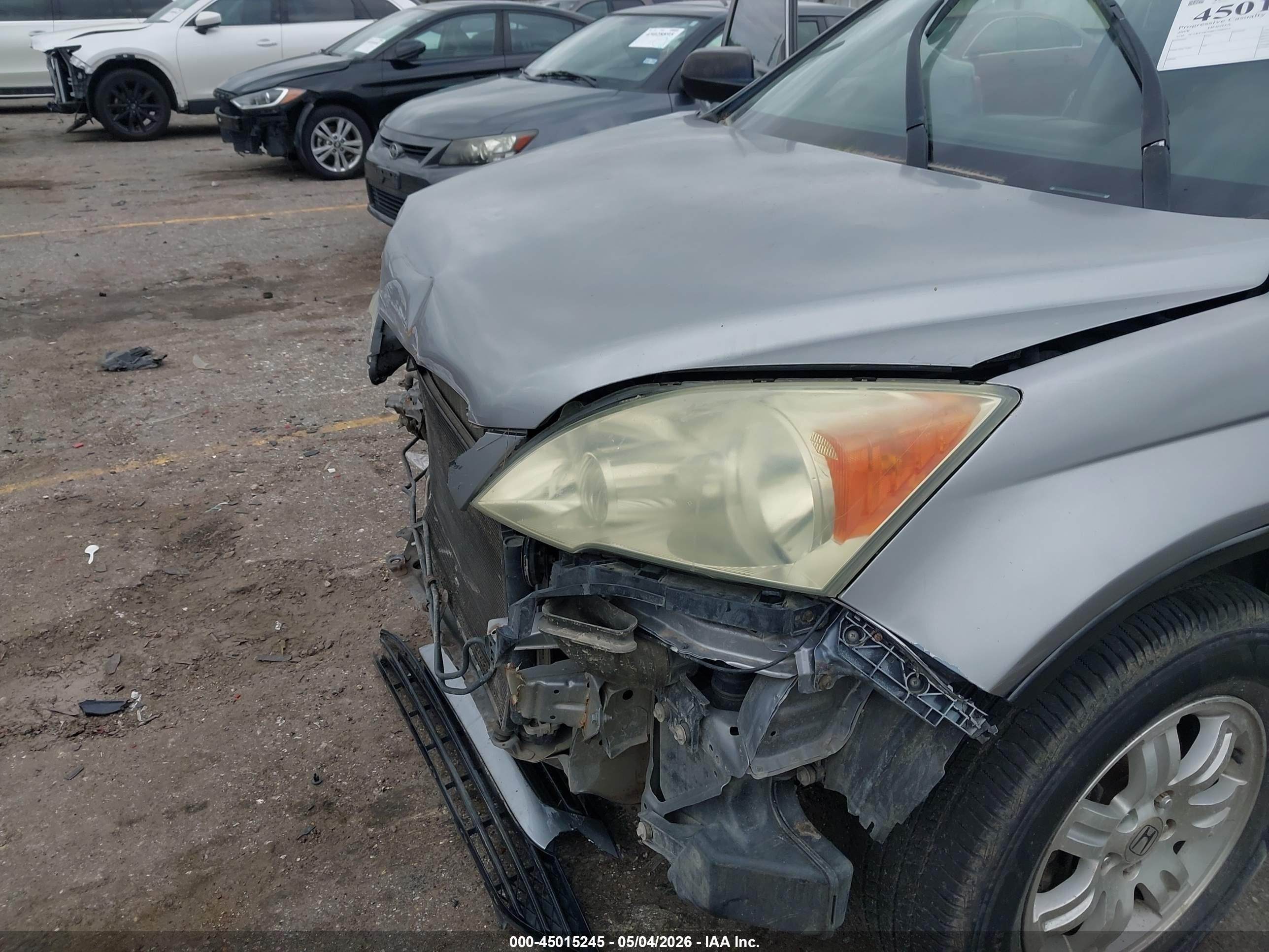 2008 Honda Cr-v Lx Silver vin: 3CZRE38308G708954