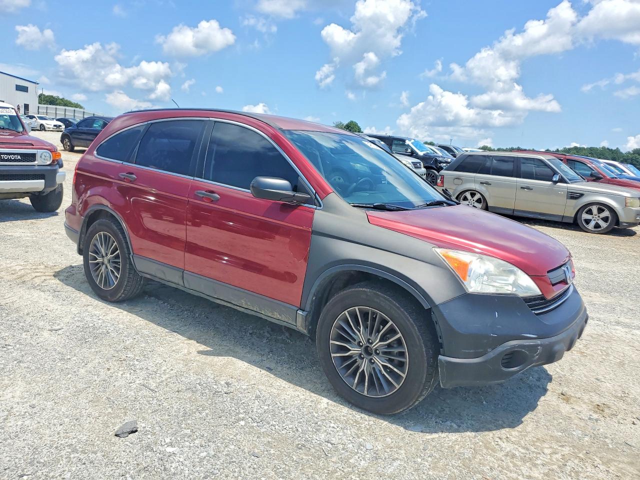 2009 Honda Cr-v Lx Red vin: 3CZRE38309G700662