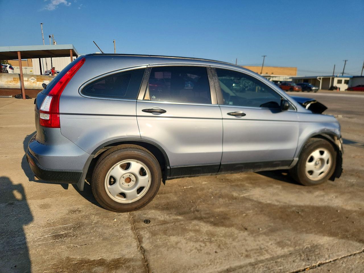 2009 Honda Cr-v Lx Blue vin: 3CZRE38309G707210
