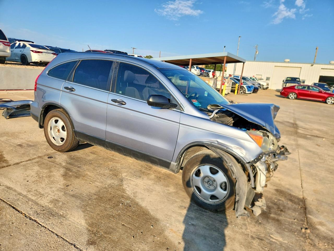 2009 Honda Cr-v Lx Blue vin: 3CZRE38309G707210