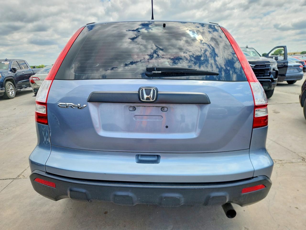 2009 Honda Cr-v Lx Blue vin: 3CZRE38309G708034