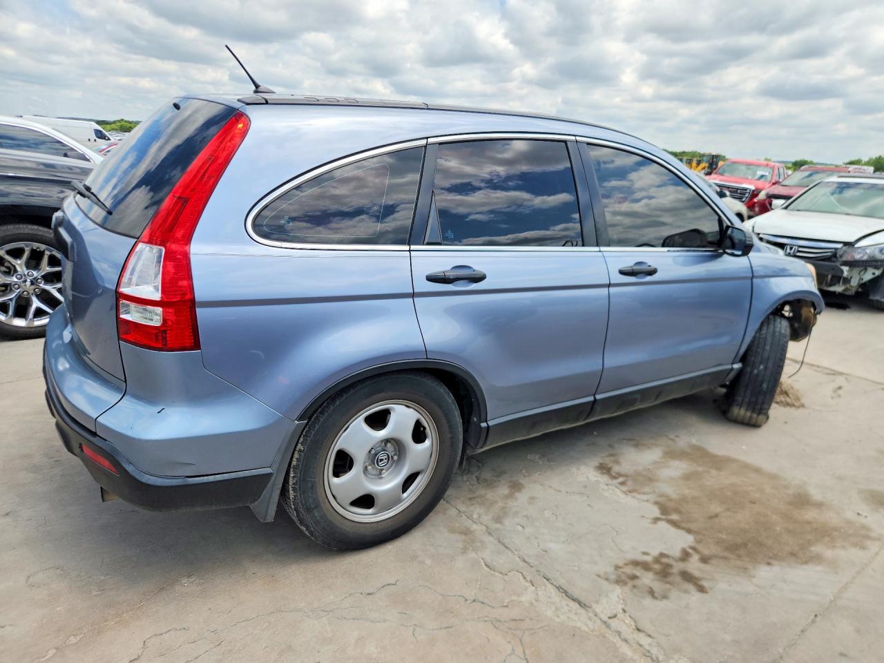 2009 Honda Cr-v Lx Blue vin: 3CZRE38309G708034