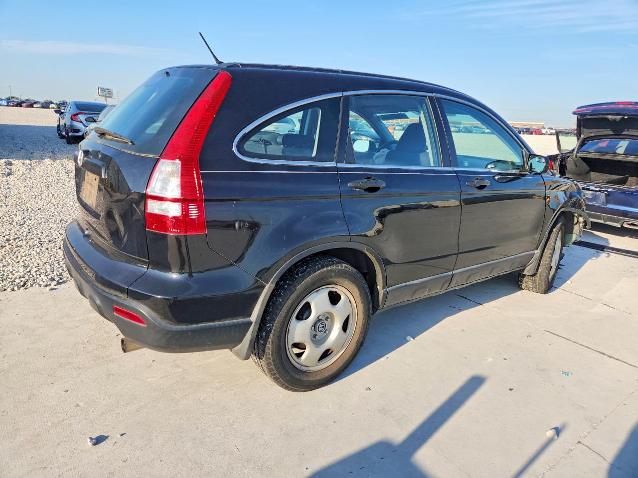 2009 Honda Cr-v Lx Black vin: 3CZRE38309G708633