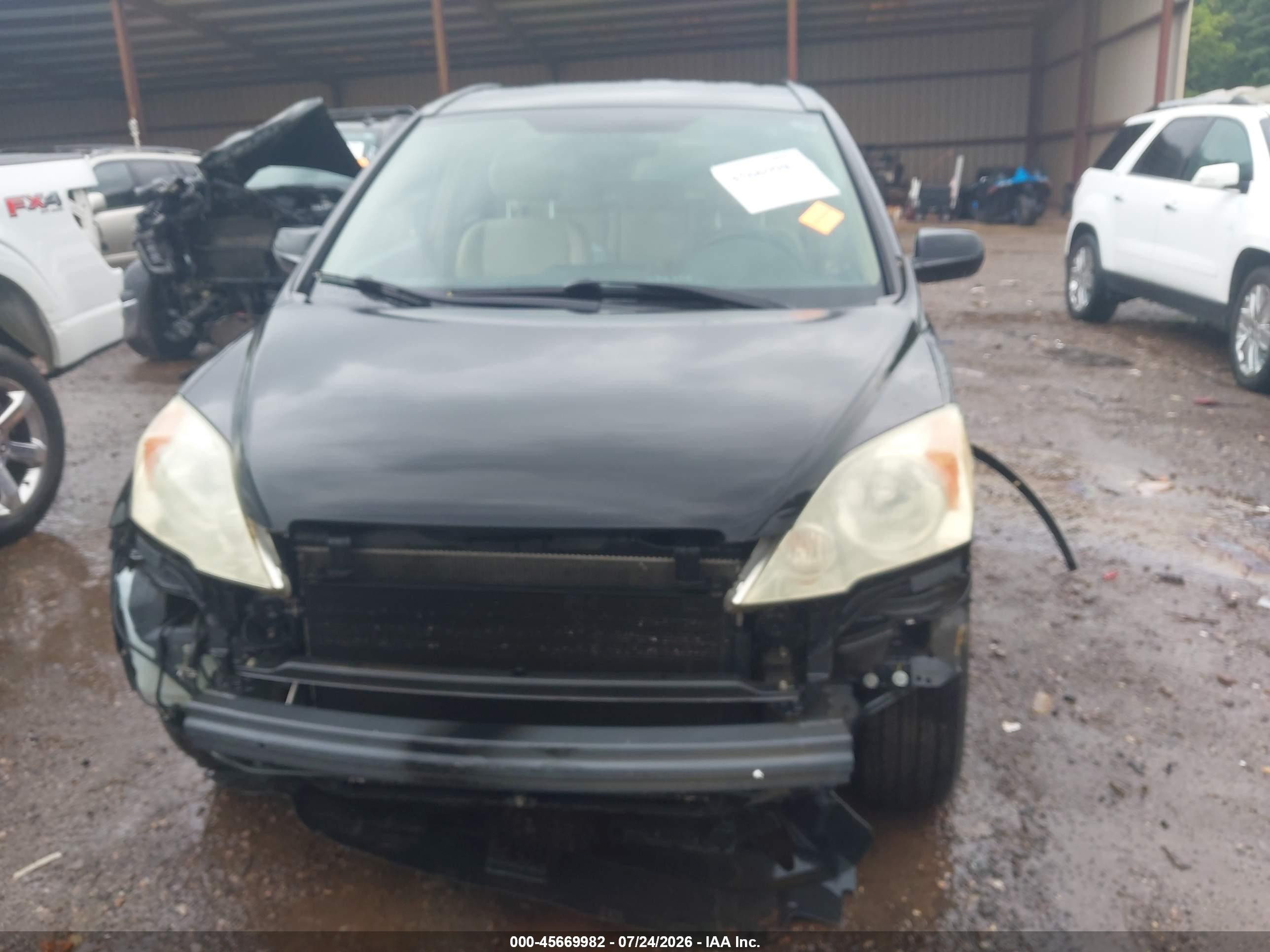 2008 Honda Cr-v Lx Black vin: 3CZRE38318G700667