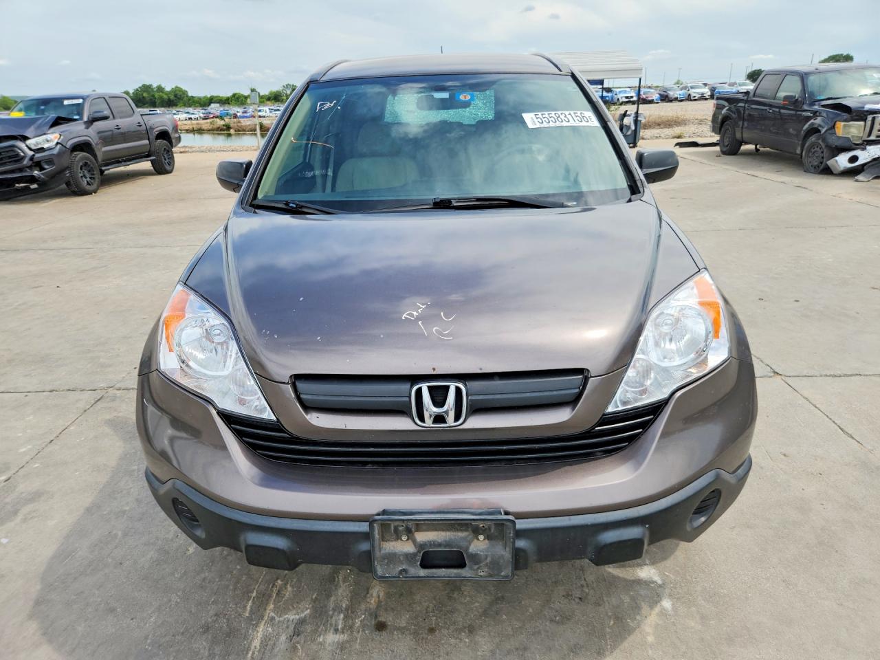 2009 Honda Cr-v Lx Brown vin: 3CZRE38319G700864