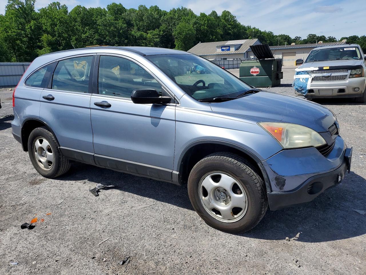 2009 Honda Cr-v Blue vin: 3CZRE38319G704316