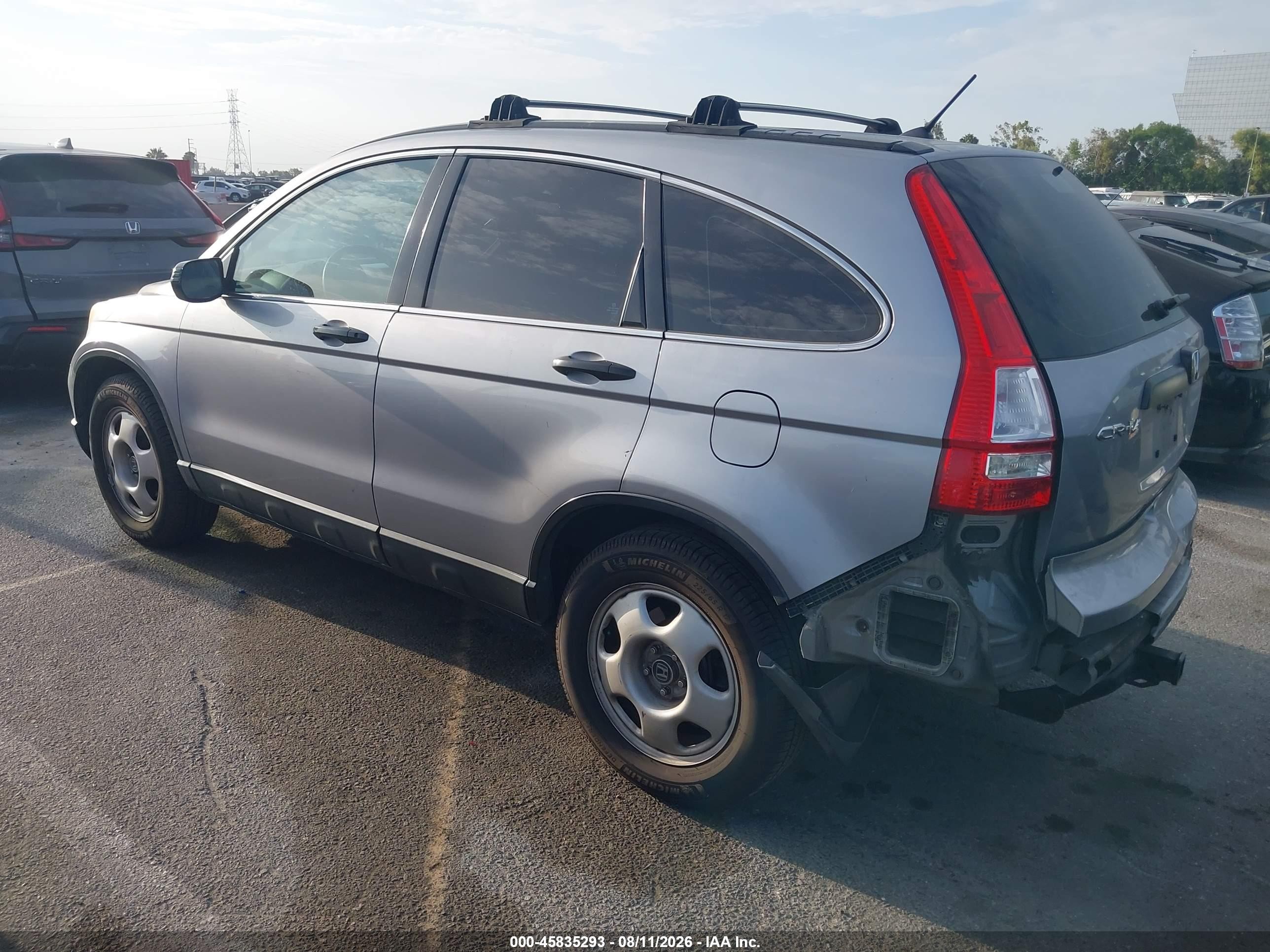 2008 Honda Cr-v Lx Silver vin: 3CZRE38328G709751