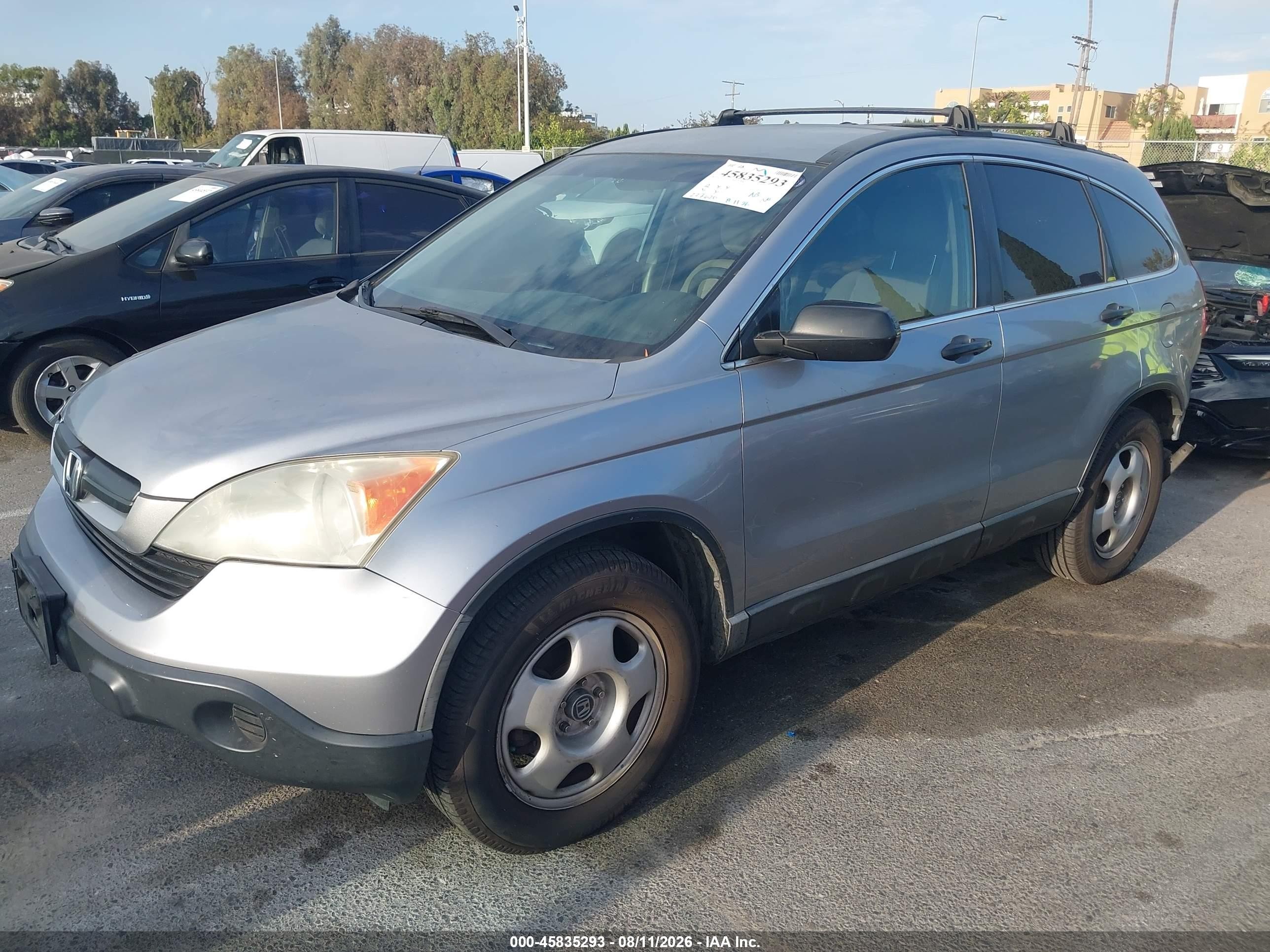 2008 Honda Cr-v Lx Silver vin: 3CZRE38328G709751