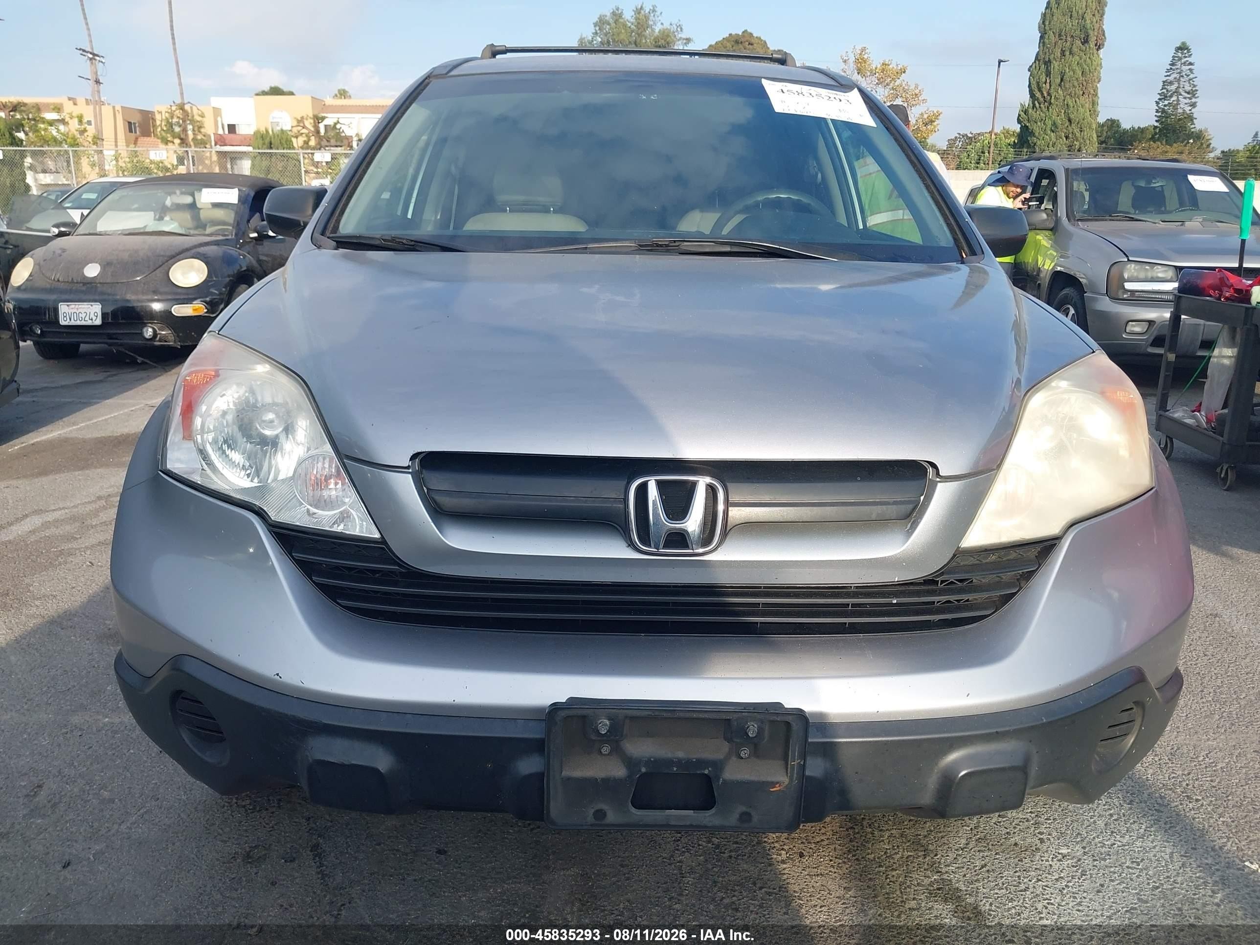 2008 Honda Cr-v Lx Silver vin: 3CZRE38328G709751