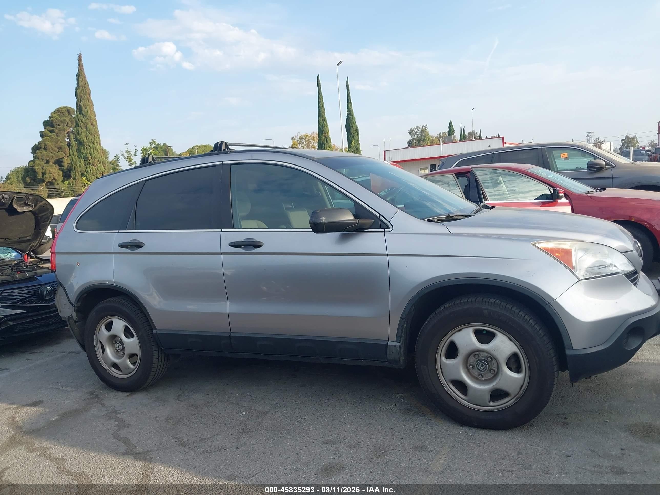 2008 Honda Cr-v Lx Silver vin: 3CZRE38328G709751