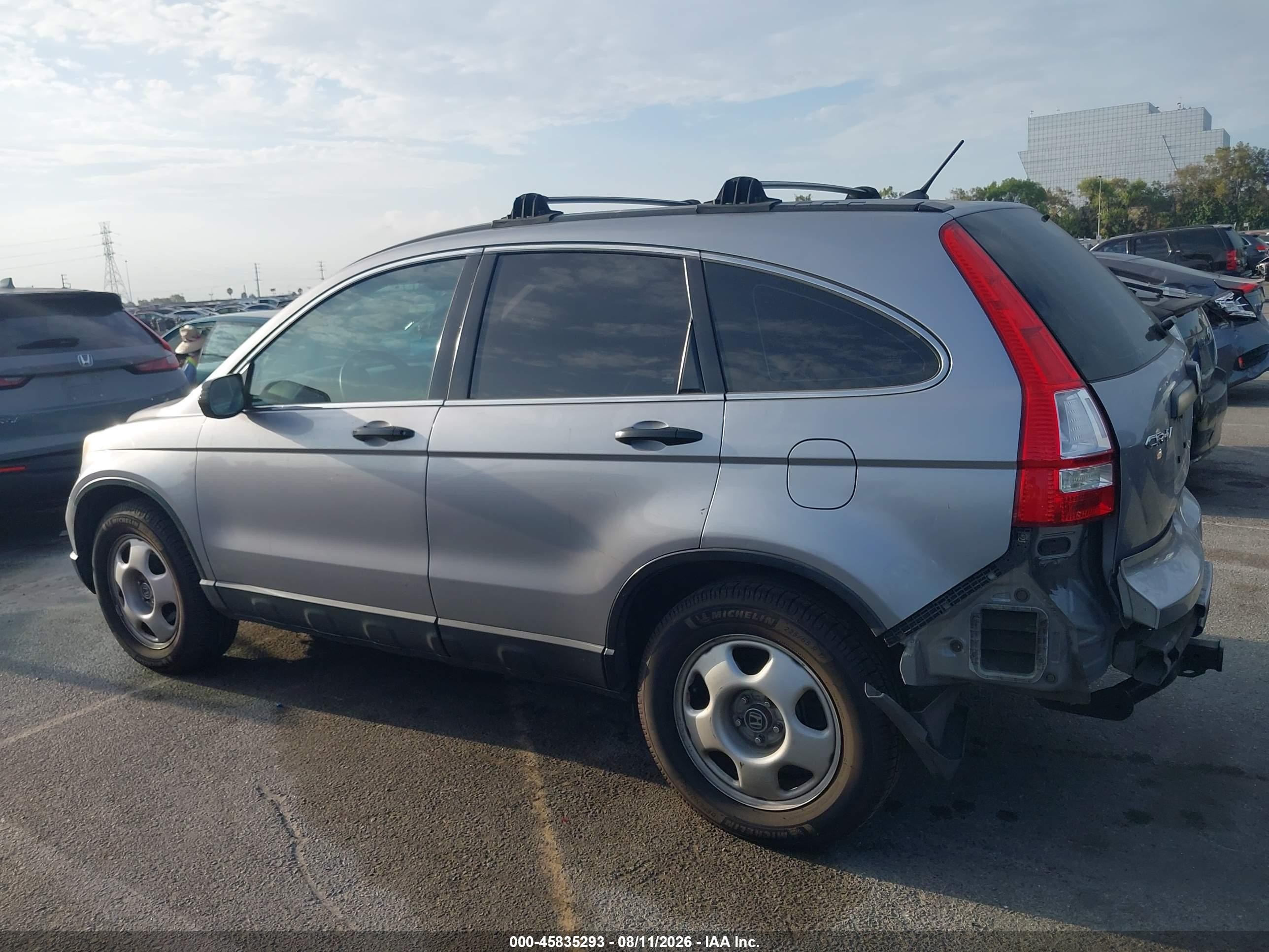 2008 Honda Cr-v Lx Silver vin: 3CZRE38328G709751