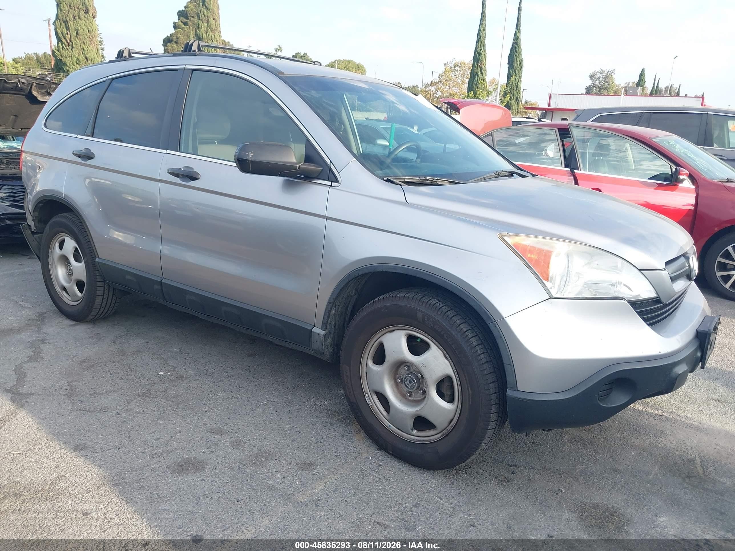 2008 Honda Cr-v Lx Silver vin: 3CZRE38328G709751