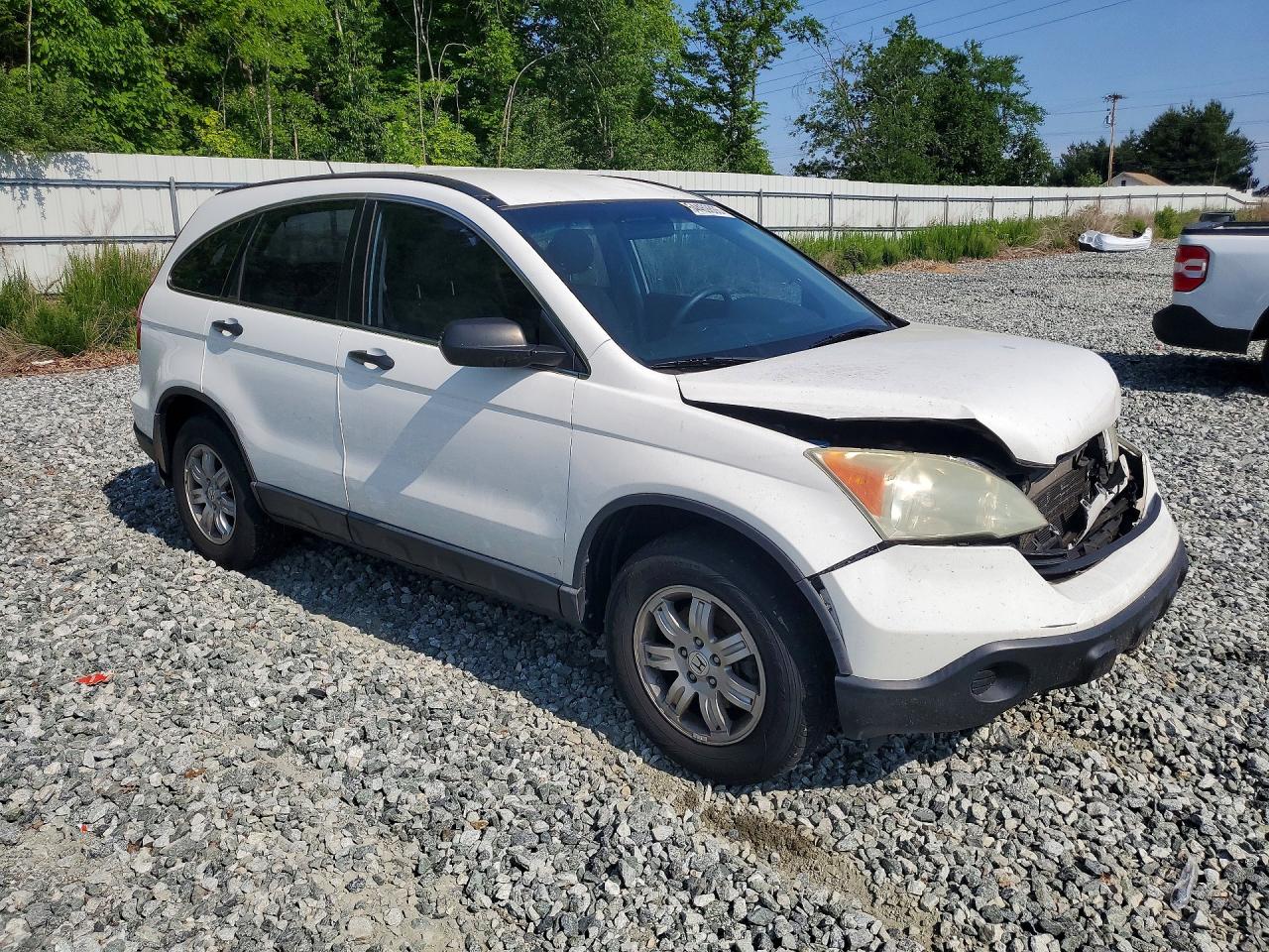 2008 Honda Cr-v Lx White vin: 3CZRE38328G709846