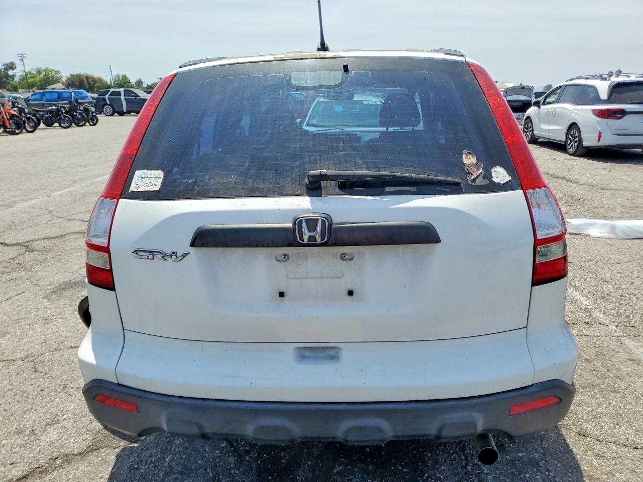 2009 Honda Cr-v Lx White vin: 3CZRE38329G703420