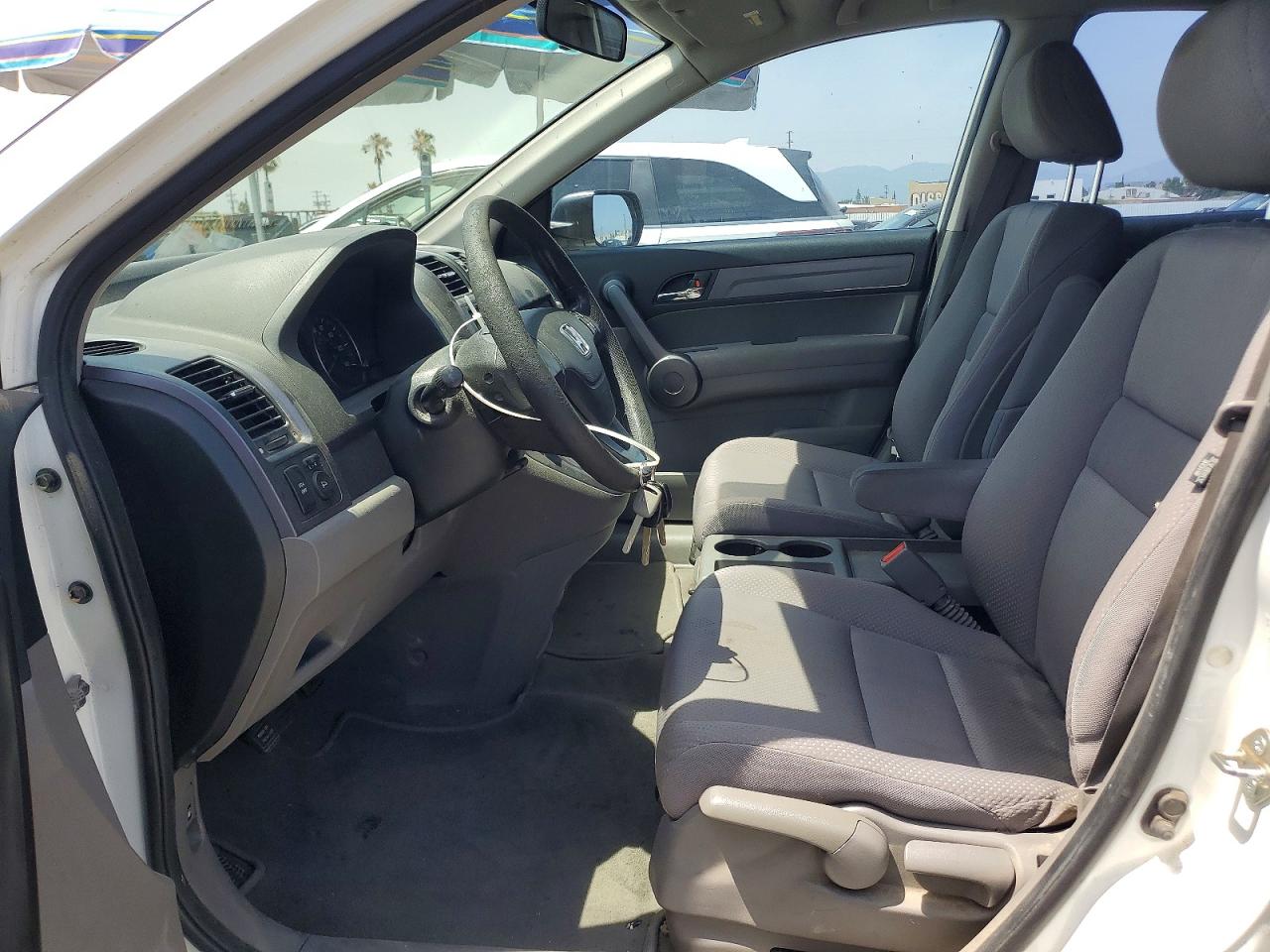 2009 Honda Cr-v Lx White vin: 3CZRE38329G703420