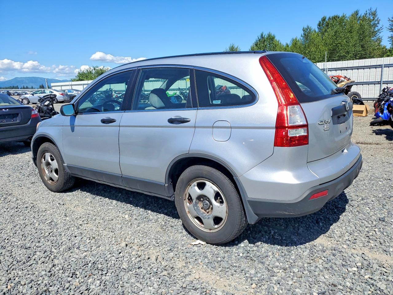 2009 Honda Cr-v Lx Silver vin: 3CZRE38329G704390