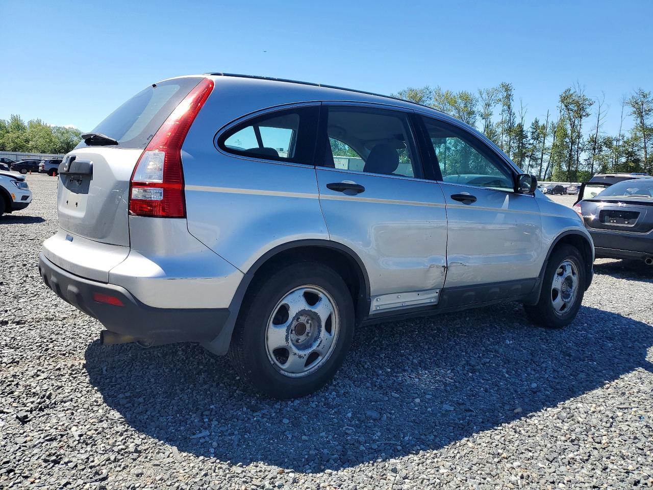 2009 Honda Cr-v Lx Silver vin: 3CZRE38329G704390