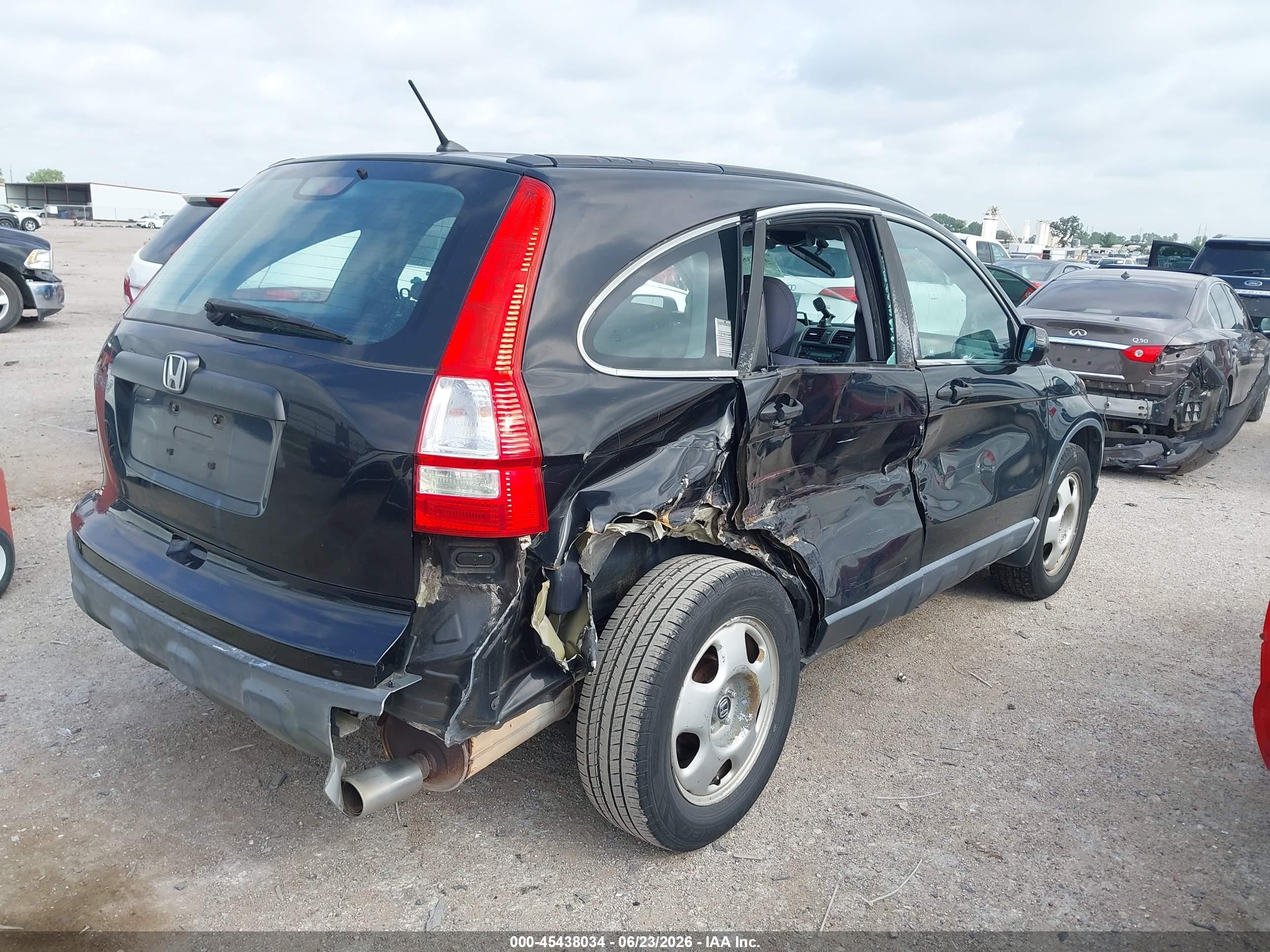 2009 Honda Cr-v Lx Черный vin: 3CZRE38329G709038