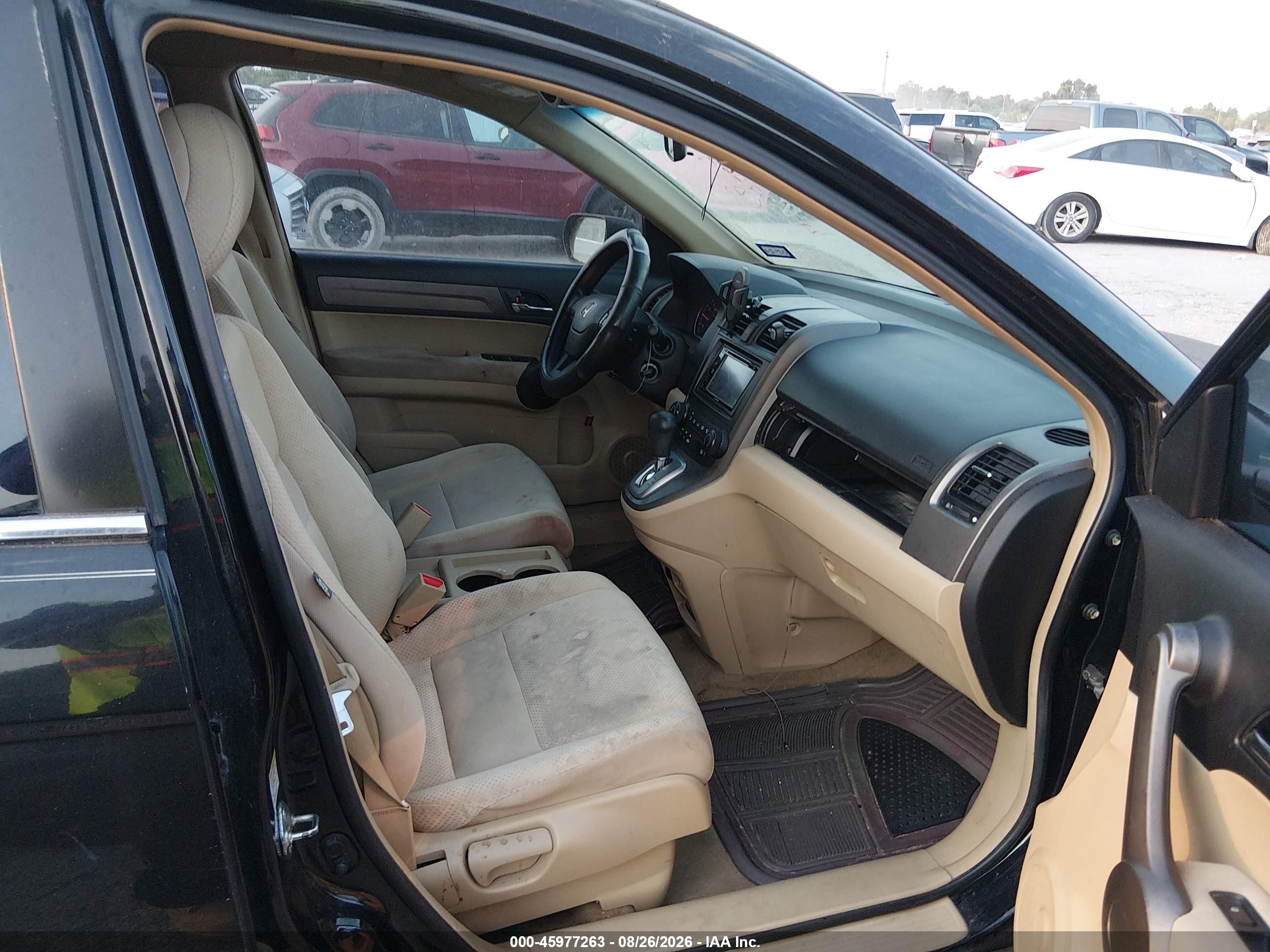 2008 Honda Cr-v Lx Black vin: 3CZRE38338G708043