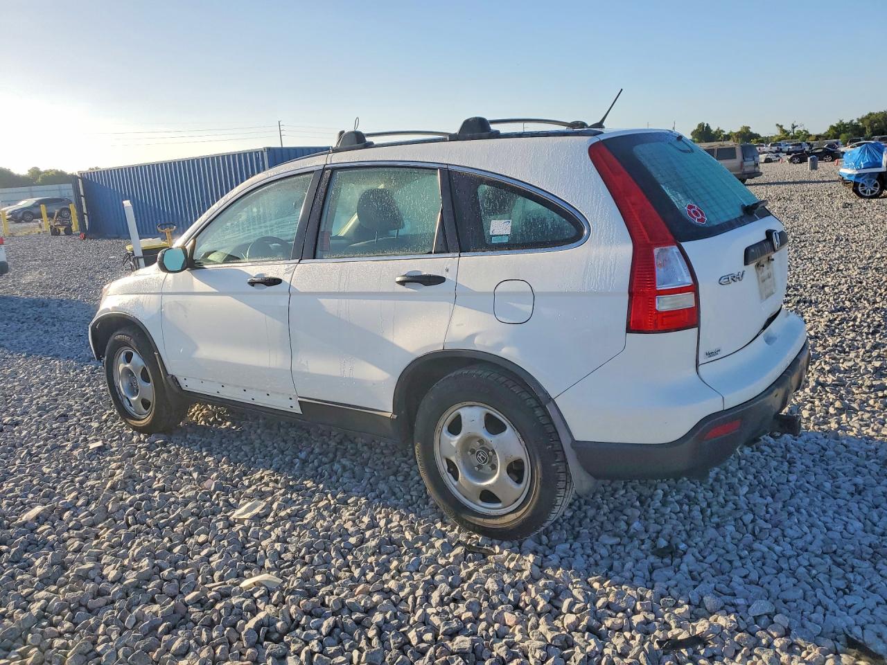 2008 Honda Cr-v Lx White vin: 3CZRE38338G708639