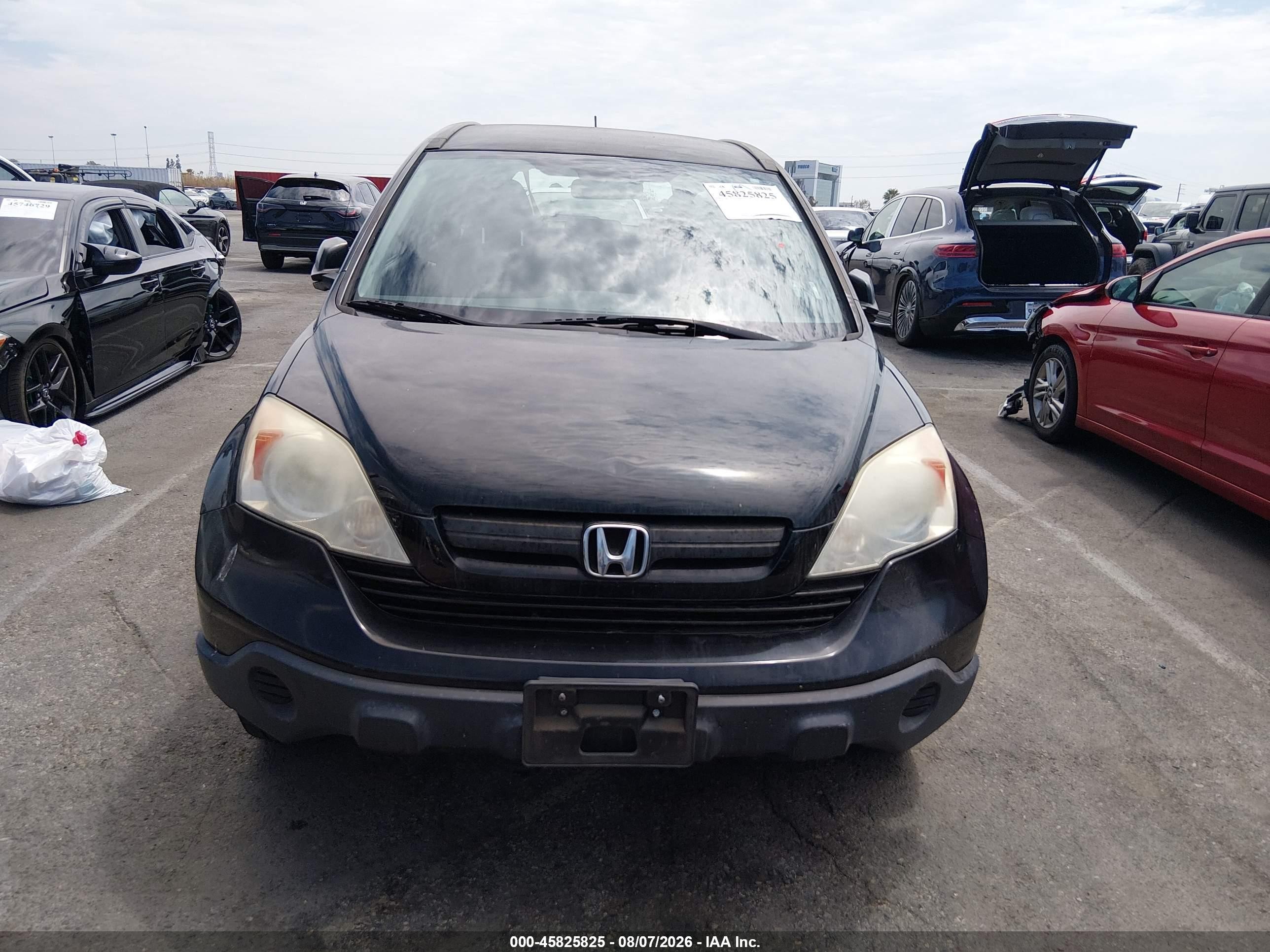 2009 Honda Cr-v Lx Black vin: 3CZRE38349G708408