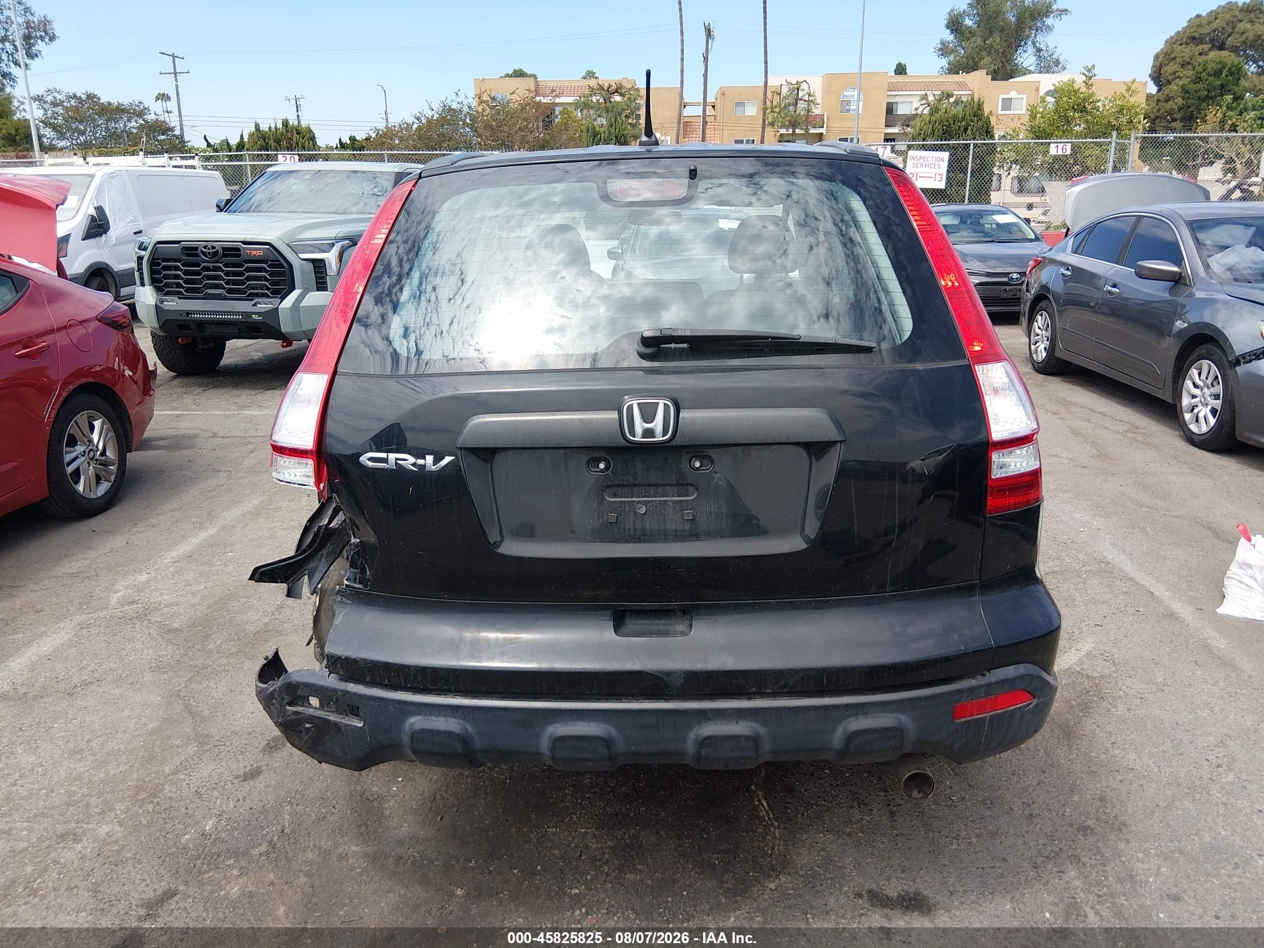 2009 Honda Cr-v Lx Black vin: 3CZRE38349G708408