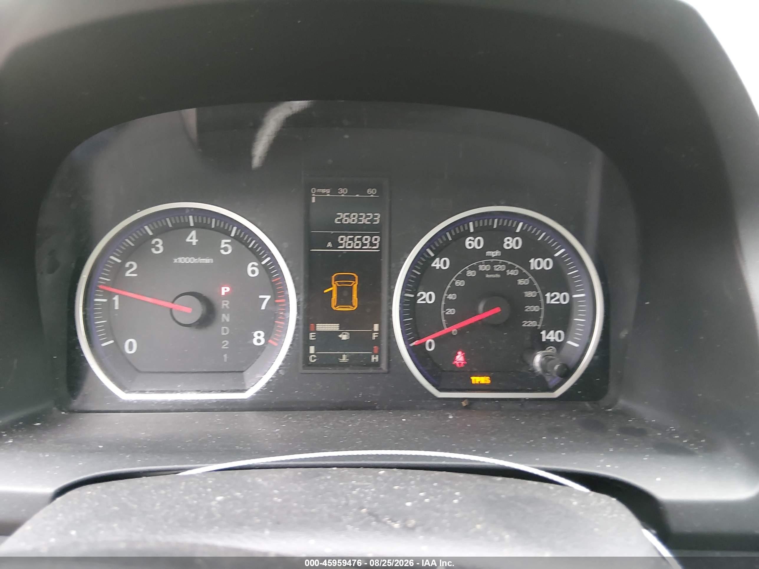 2008 Honda Cr-v Lx White vin: 3CZRE38358G701112