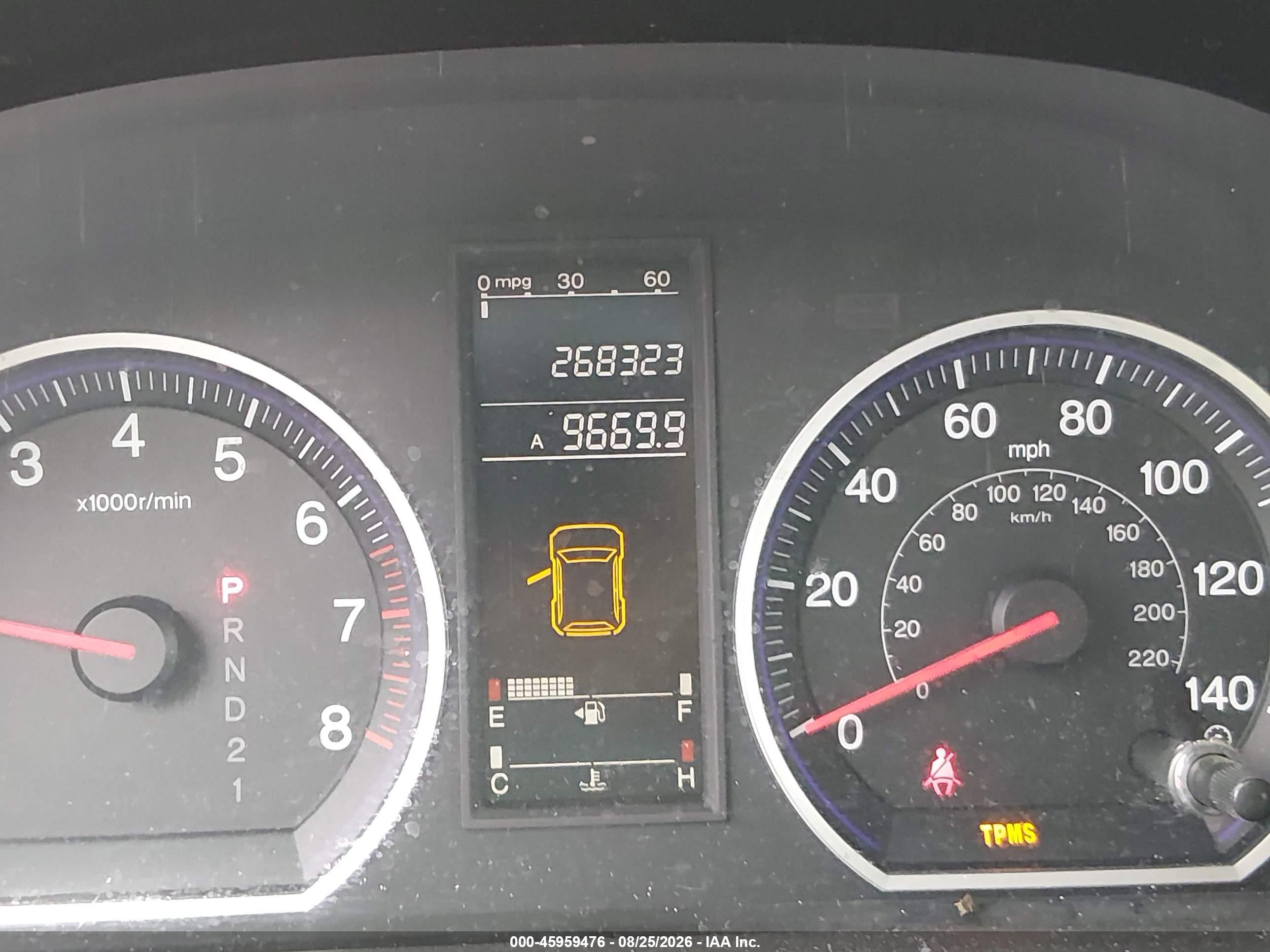 2008 Honda Cr-v Lx White vin: 3CZRE38358G701112