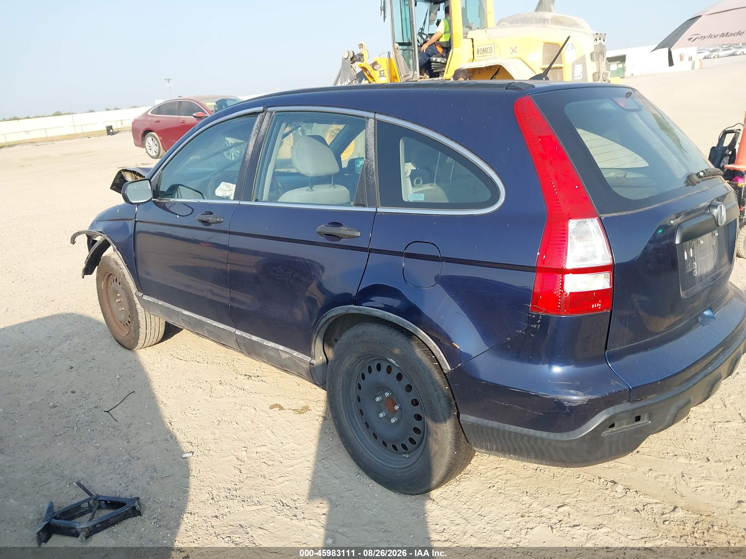 2008 Honda Cr-v Lx Синий vin: 3CZRE38358G702504
