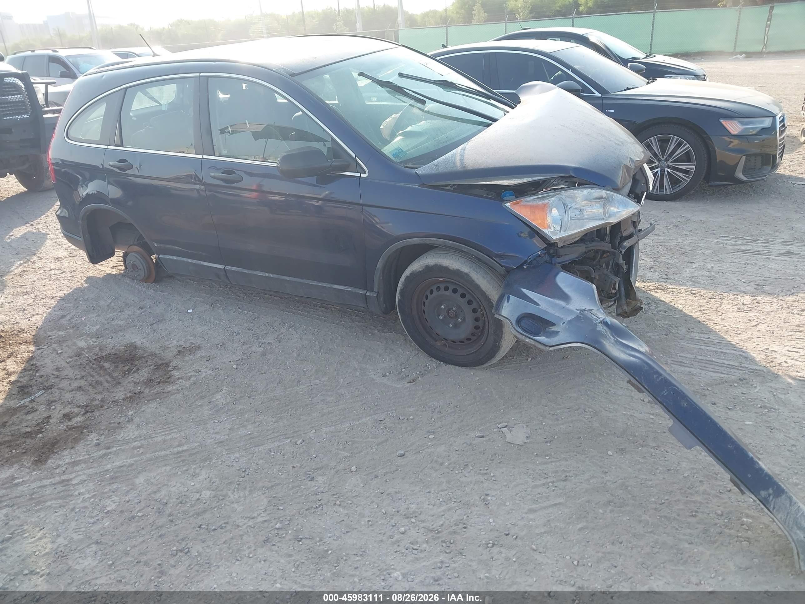 2008 Honda Cr-v Lx Синий vin: 3CZRE38358G702504