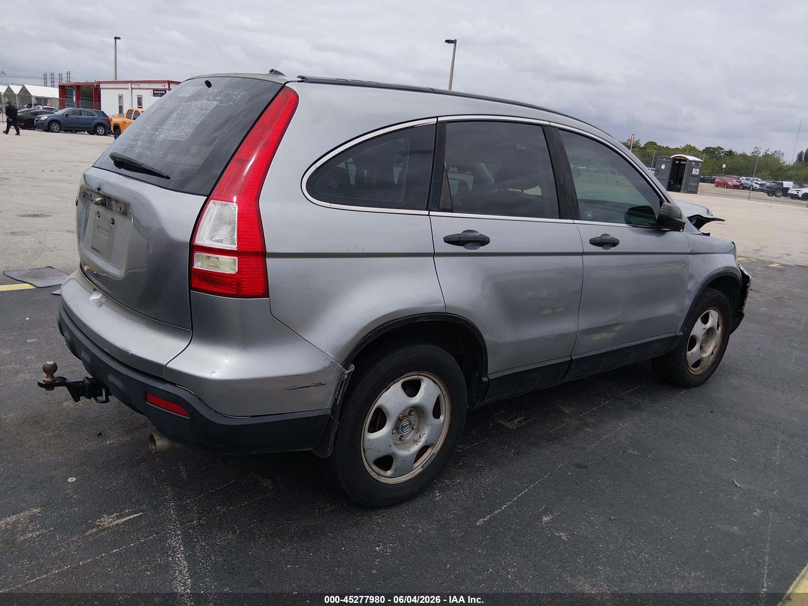 2008 Honda Cr-v Lx Silver vin: 3CZRE38358G705810