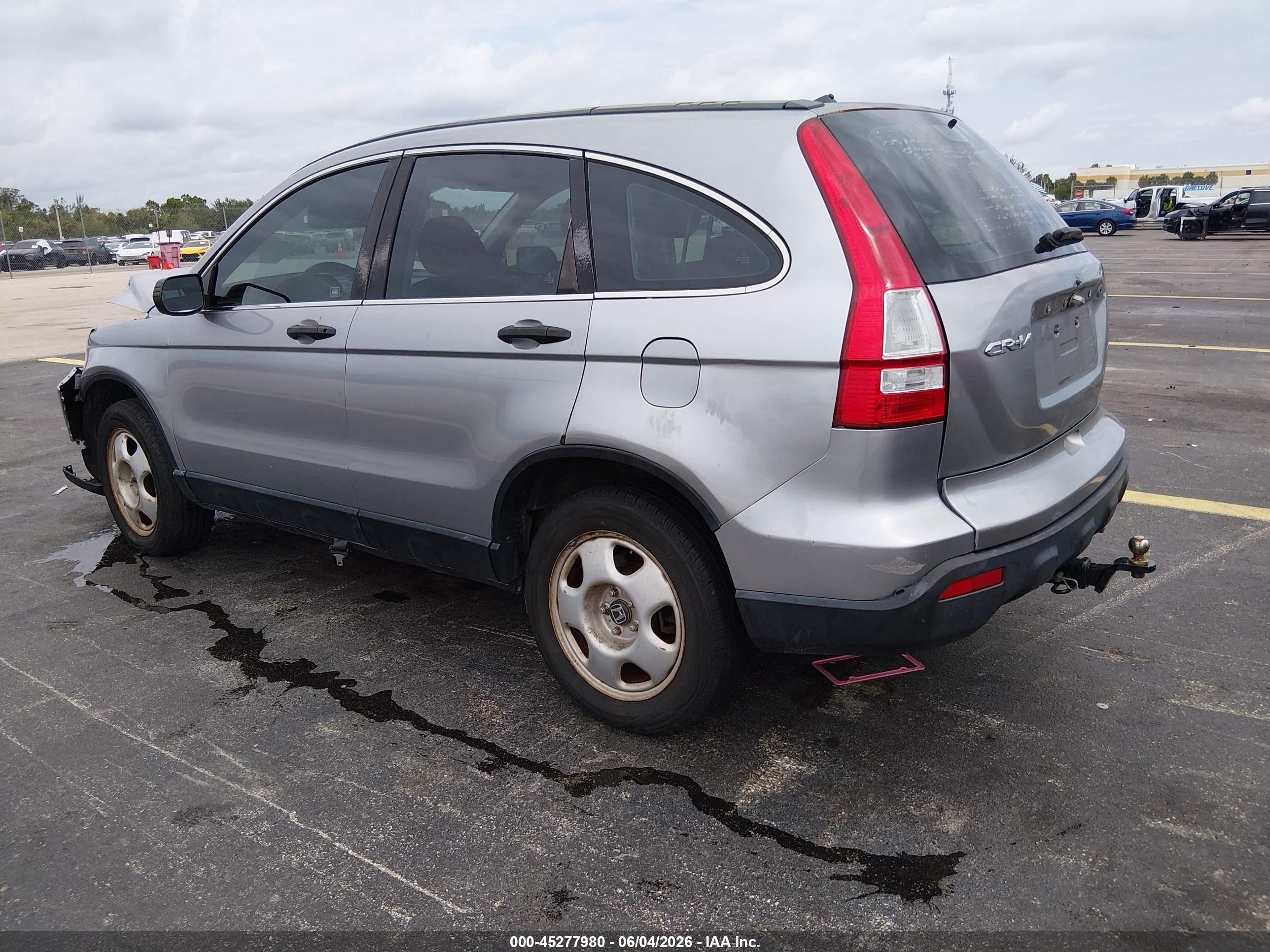 2008 Honda Cr-v Lx Silver vin: 3CZRE38358G705810