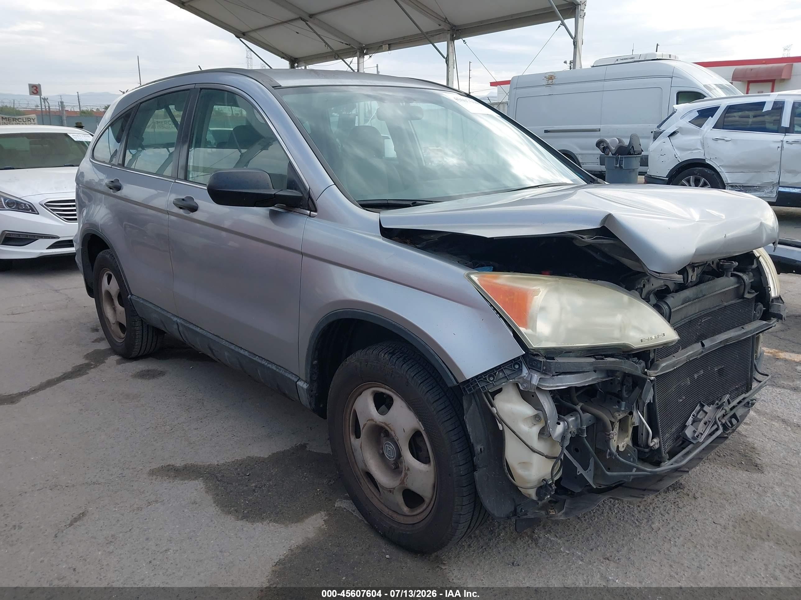 2008 Honda Cr-v Lx Silver vin: 3CZRE38358G709825