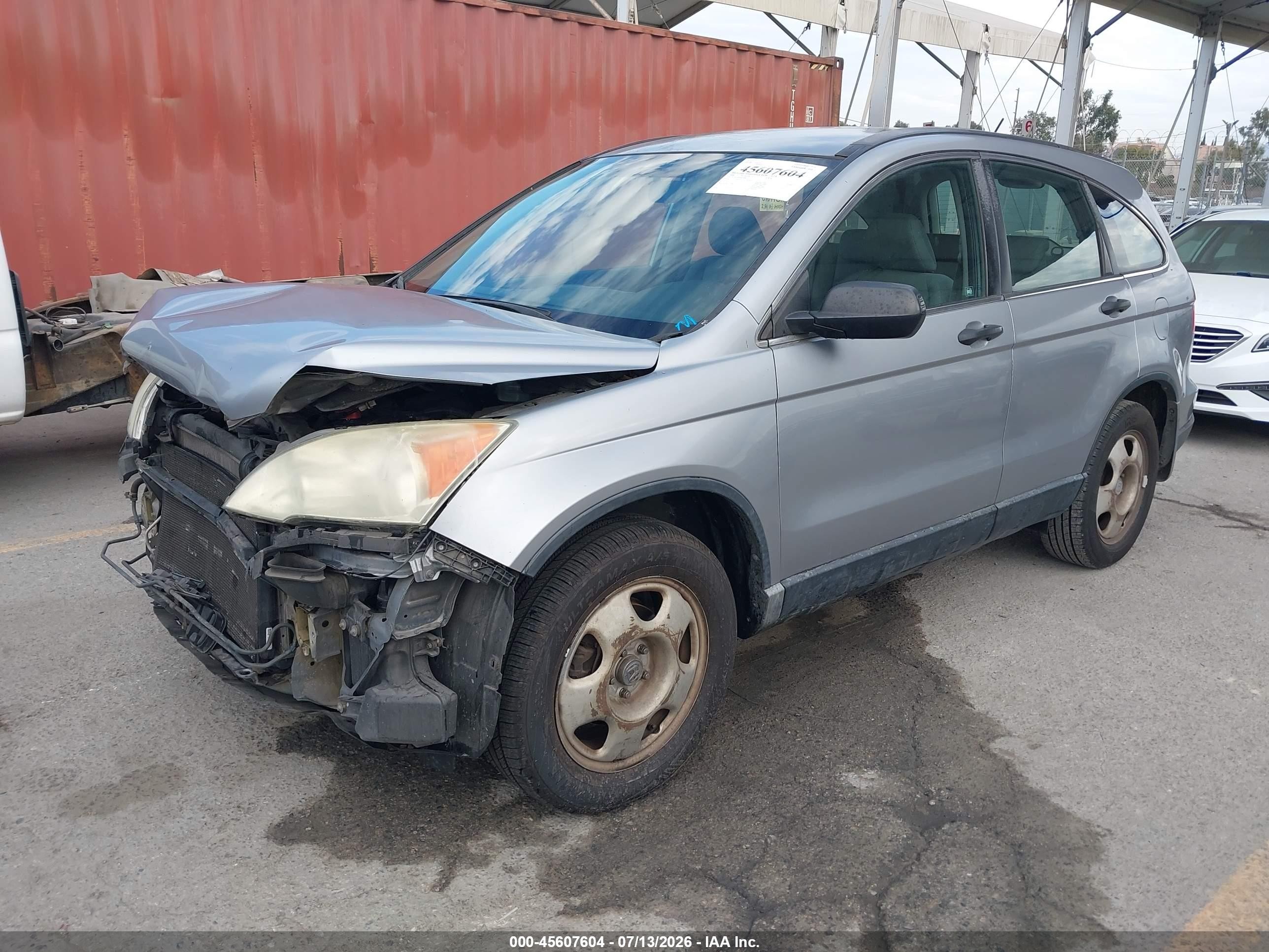 2008 Honda Cr-v Lx Silver vin: 3CZRE38358G709825