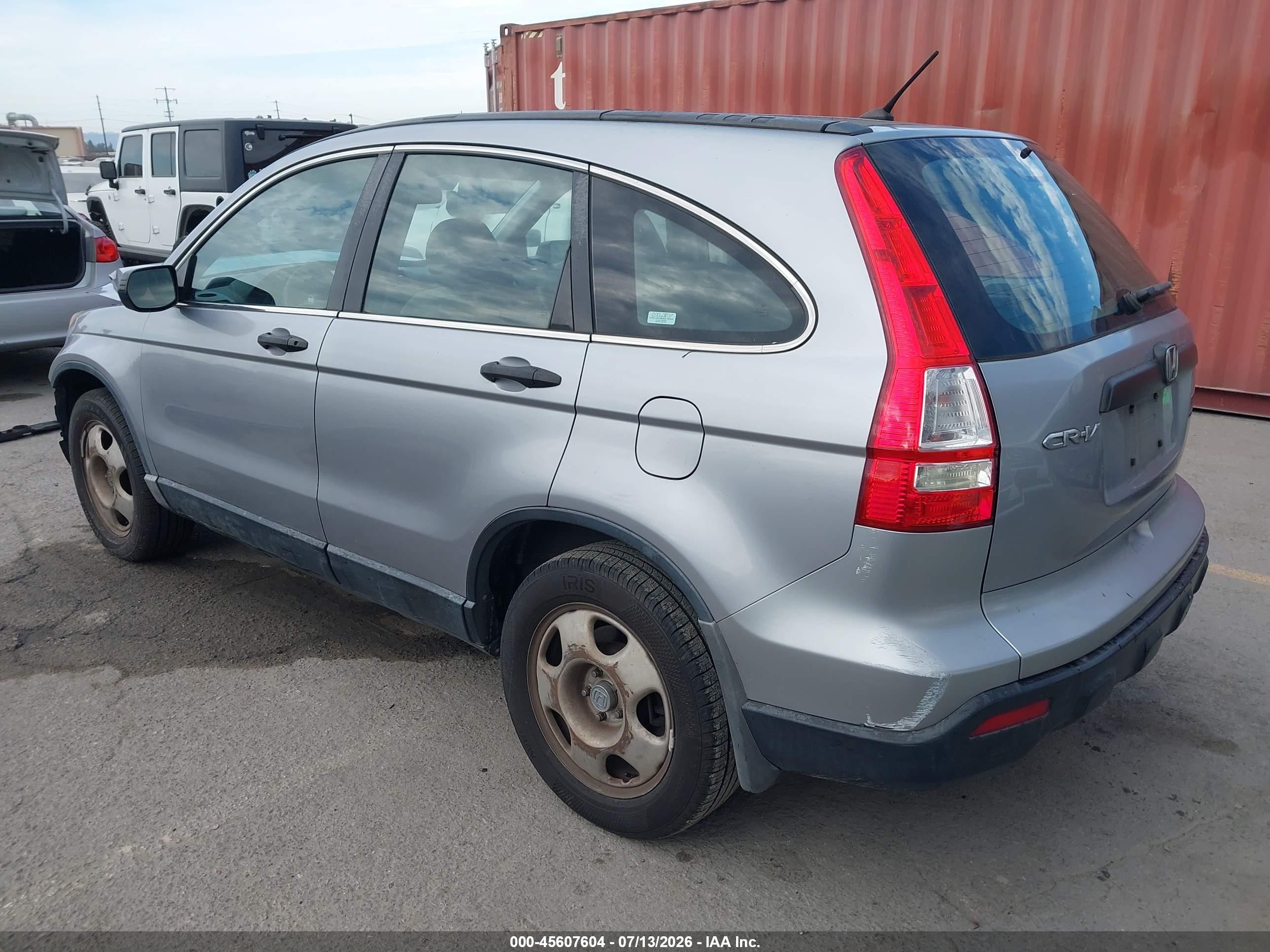 2008 Honda Cr-v Lx Silver vin: 3CZRE38358G709825