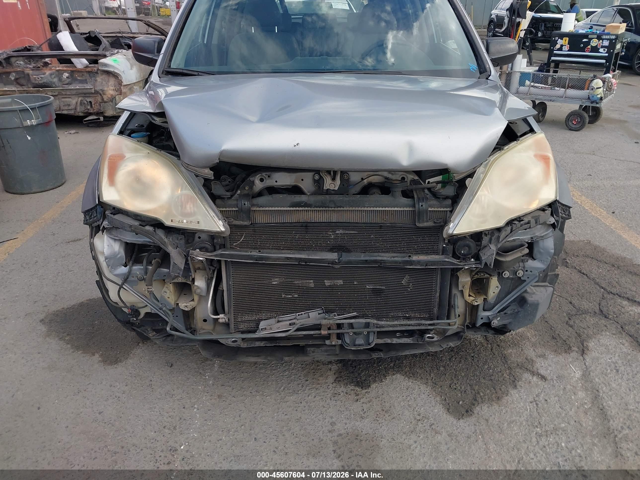 2008 Honda Cr-v Lx Silver vin: 3CZRE38358G709825