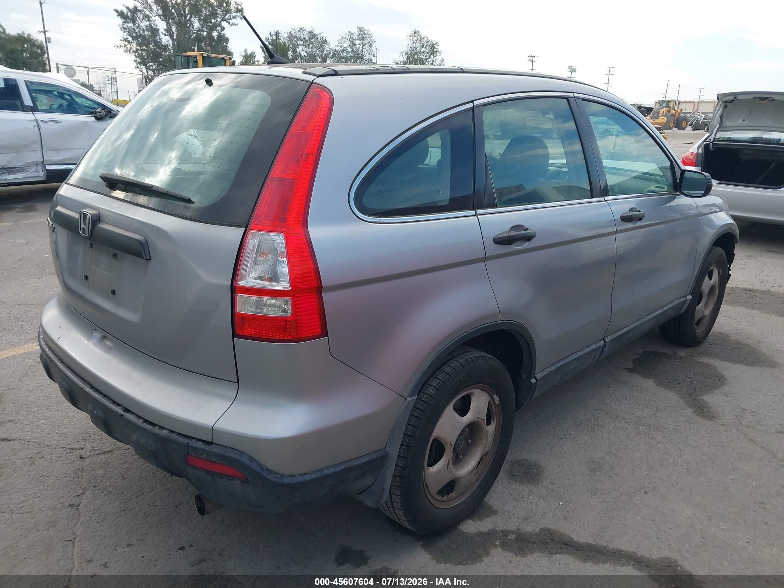 2008 Honda Cr-v Lx Silver vin: 3CZRE38358G709825