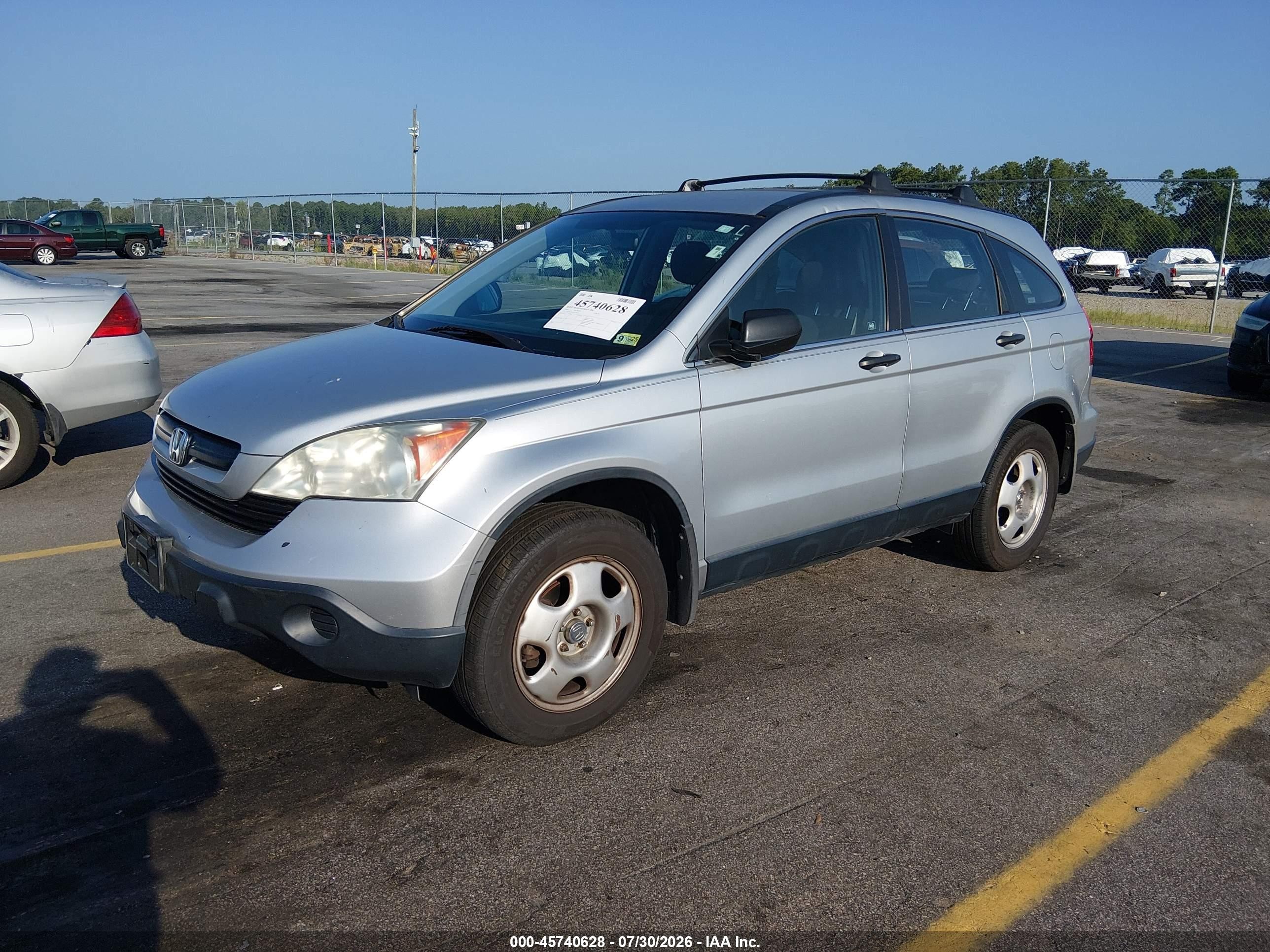 2009 Honda Cr-v Lx Silver vin: 3CZRE38359G706019